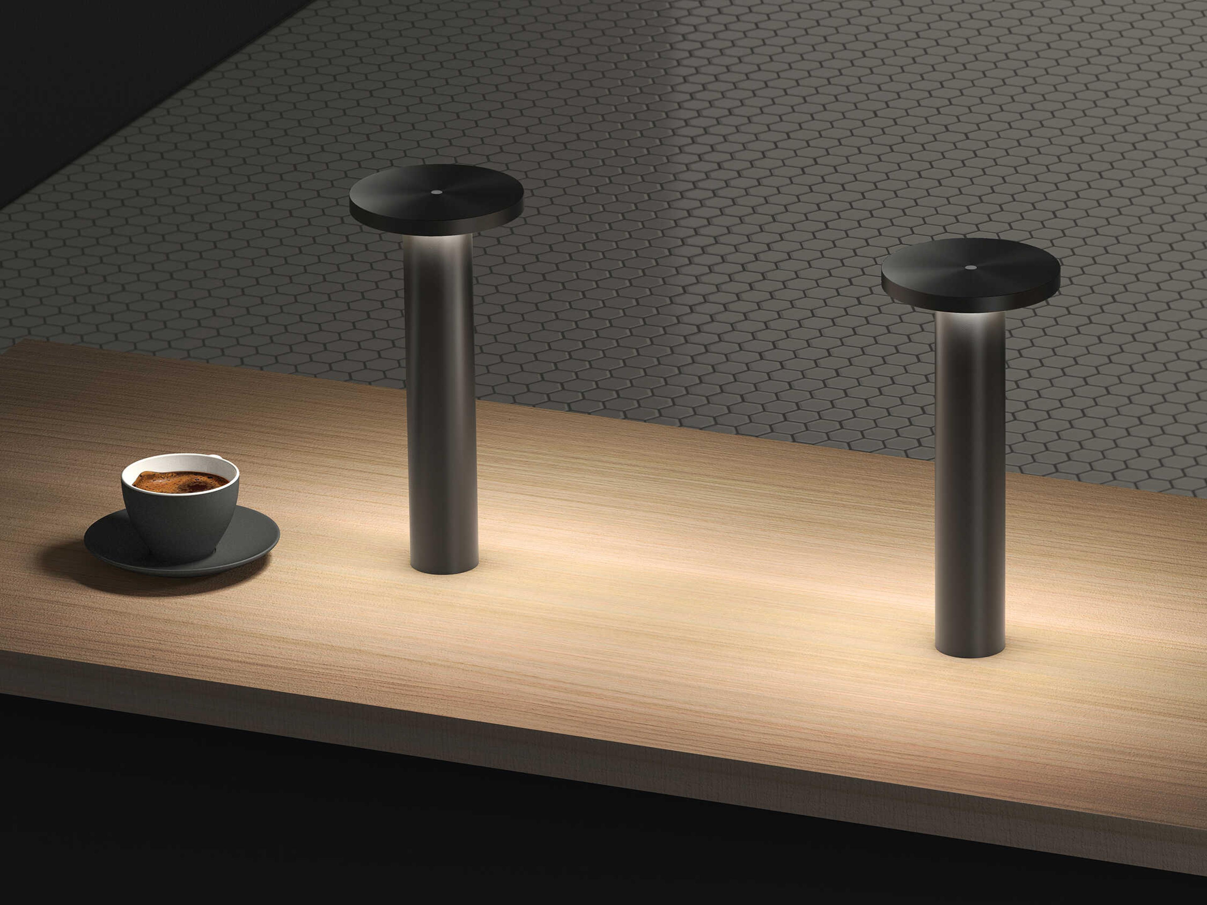 Pablo Luci Black Table Lamp