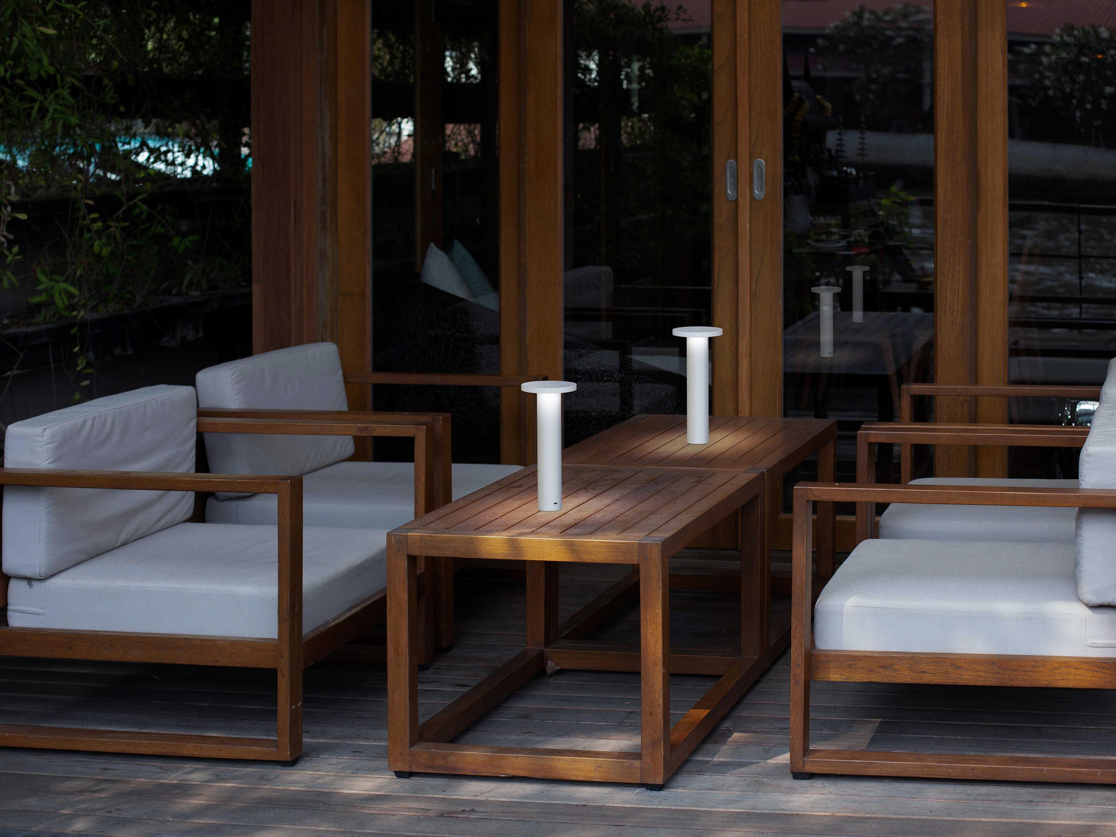 Pablo Luci White Table Lamp