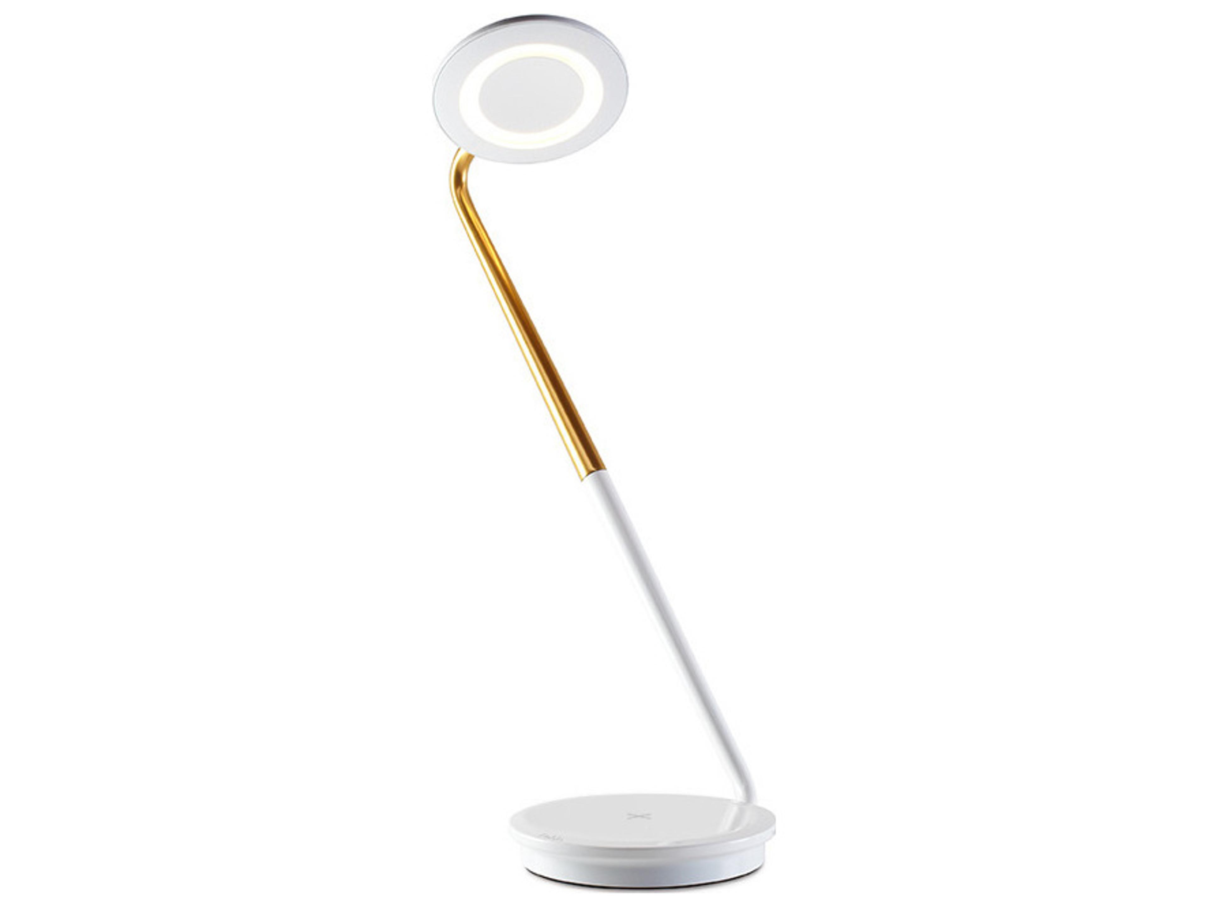 Pixo Plus White Brass Table Lamp