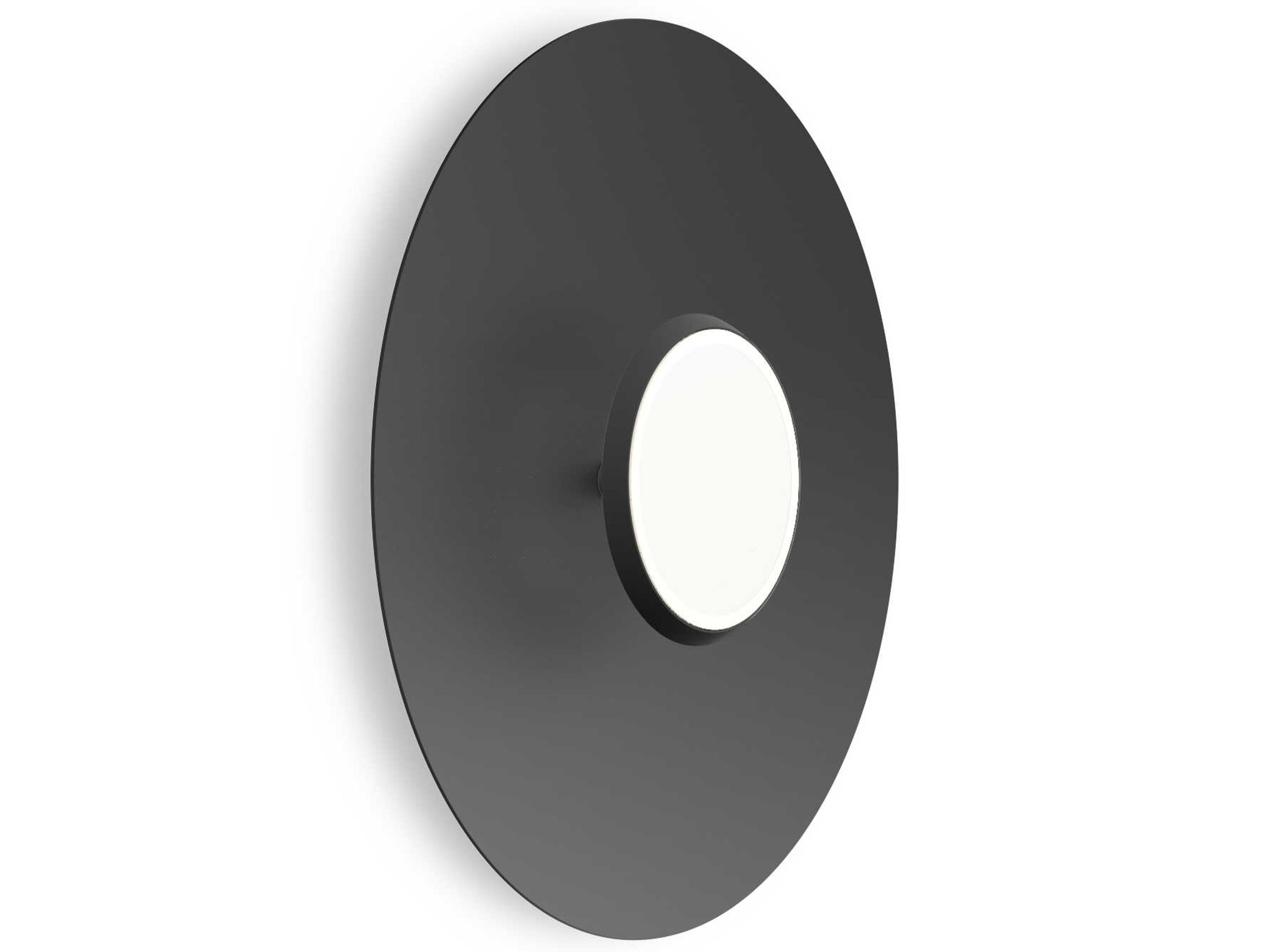 Sky Dome 1-Light Black Wall Sconce