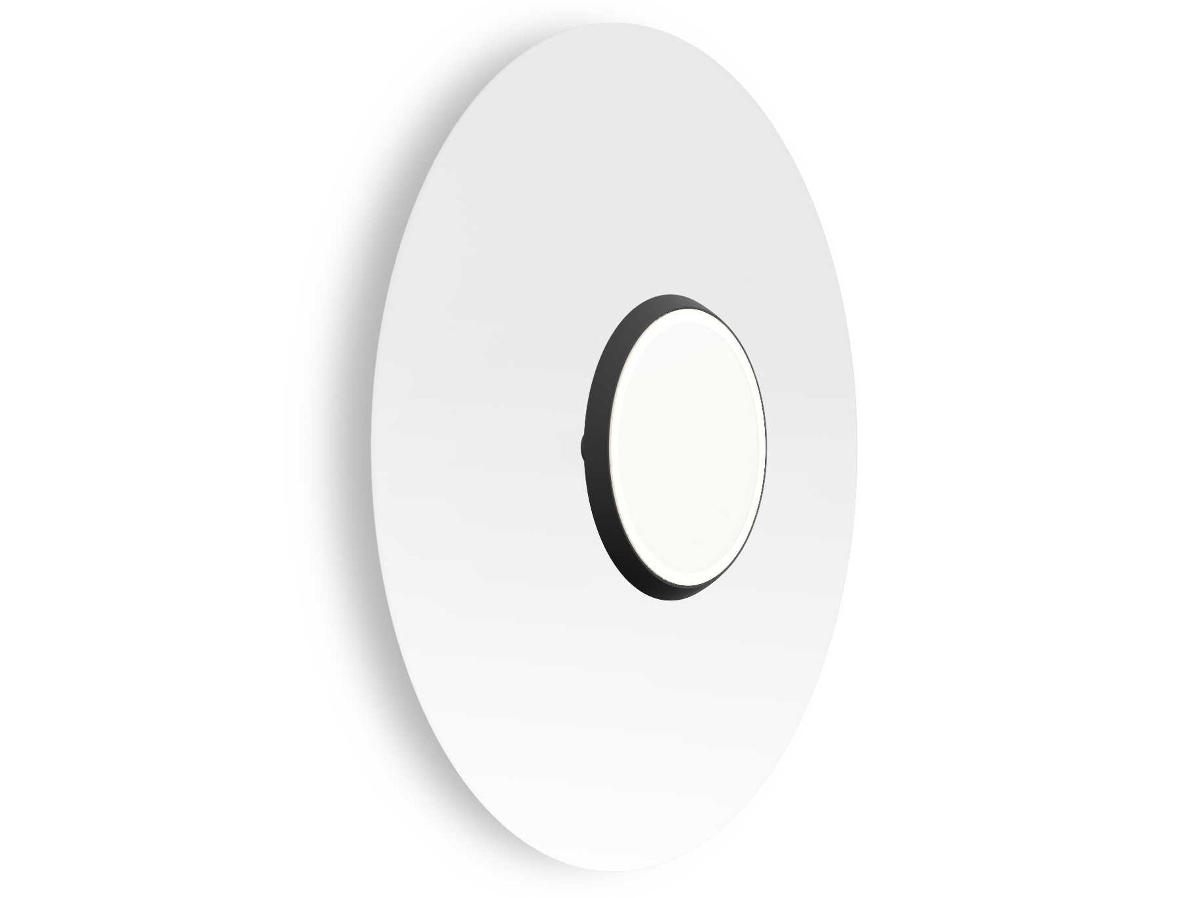 Pablo Sky Dome 1-Light Black Wall Sconce