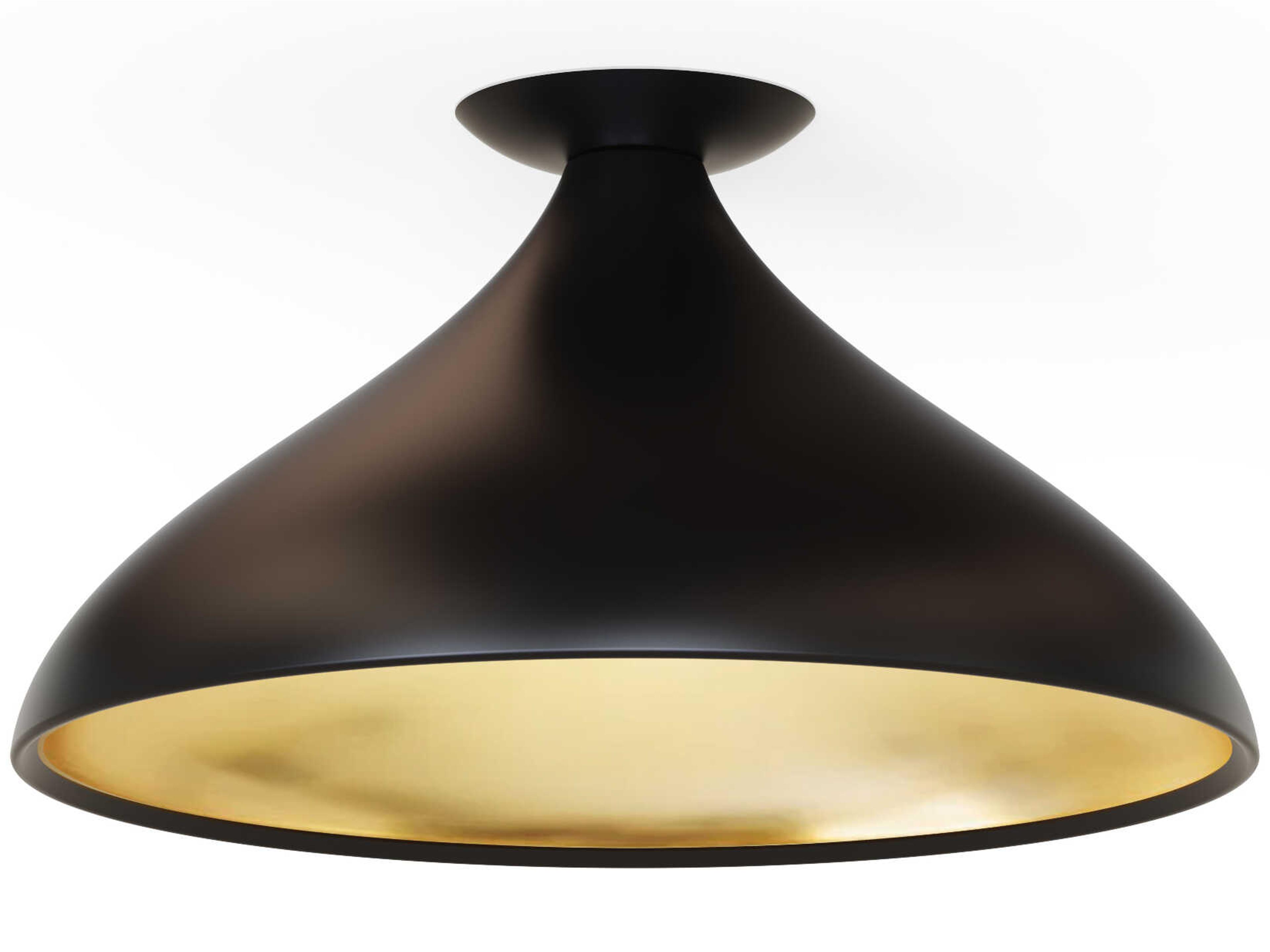 Swell Wide 1-Light Flush Mount