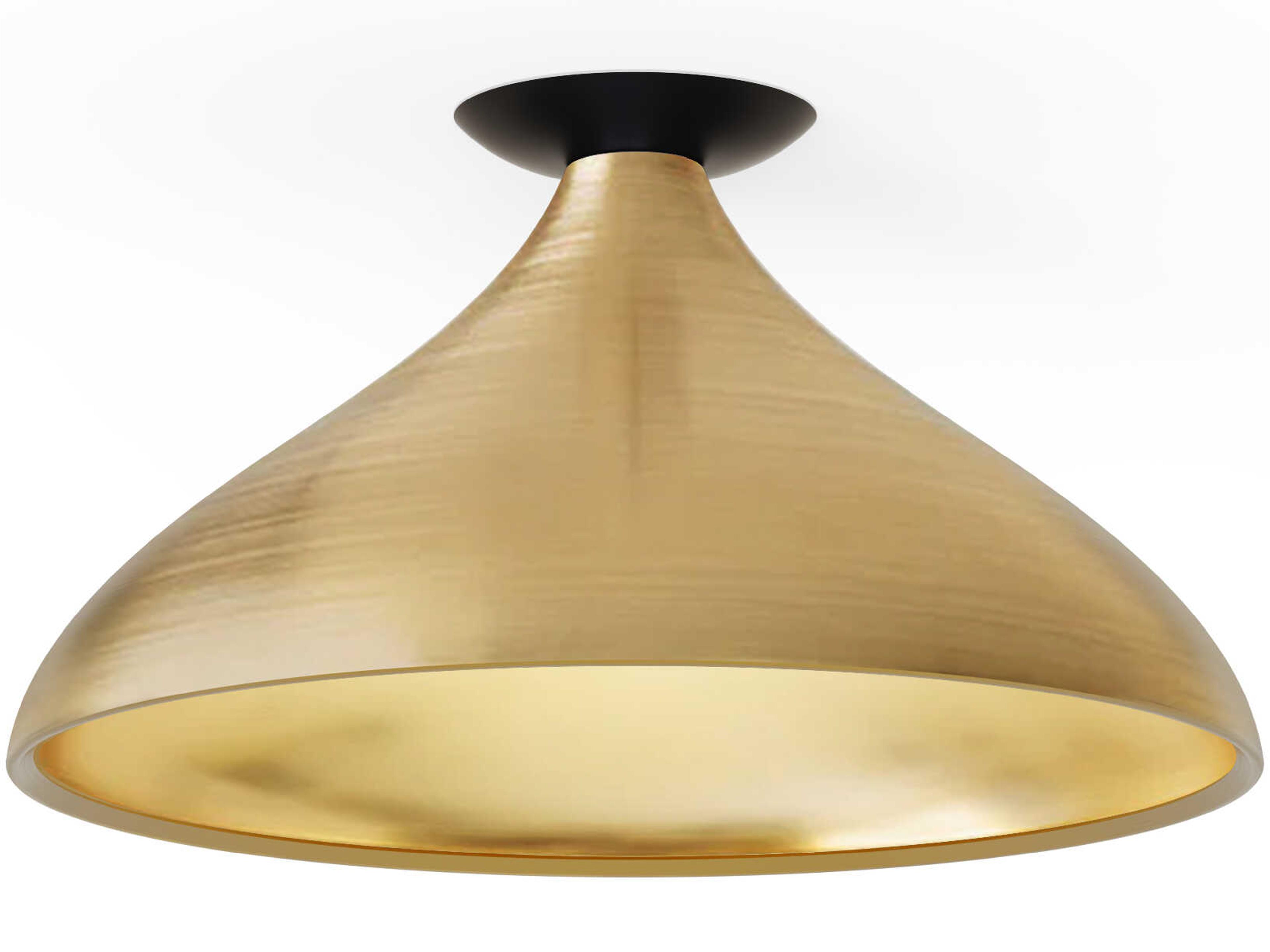 Pablo Swell Wide 1-Light Flush Mount