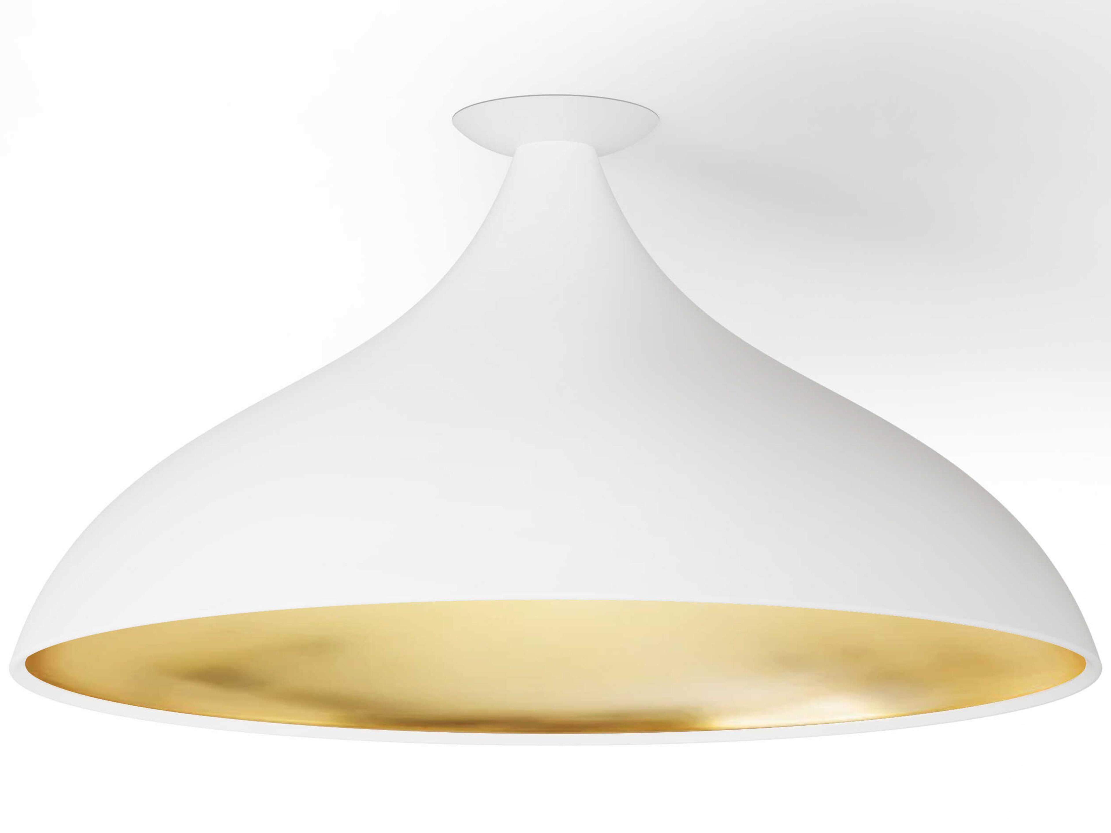 Pablo Swell-XL Wide 1-Light Dome Flush Mount