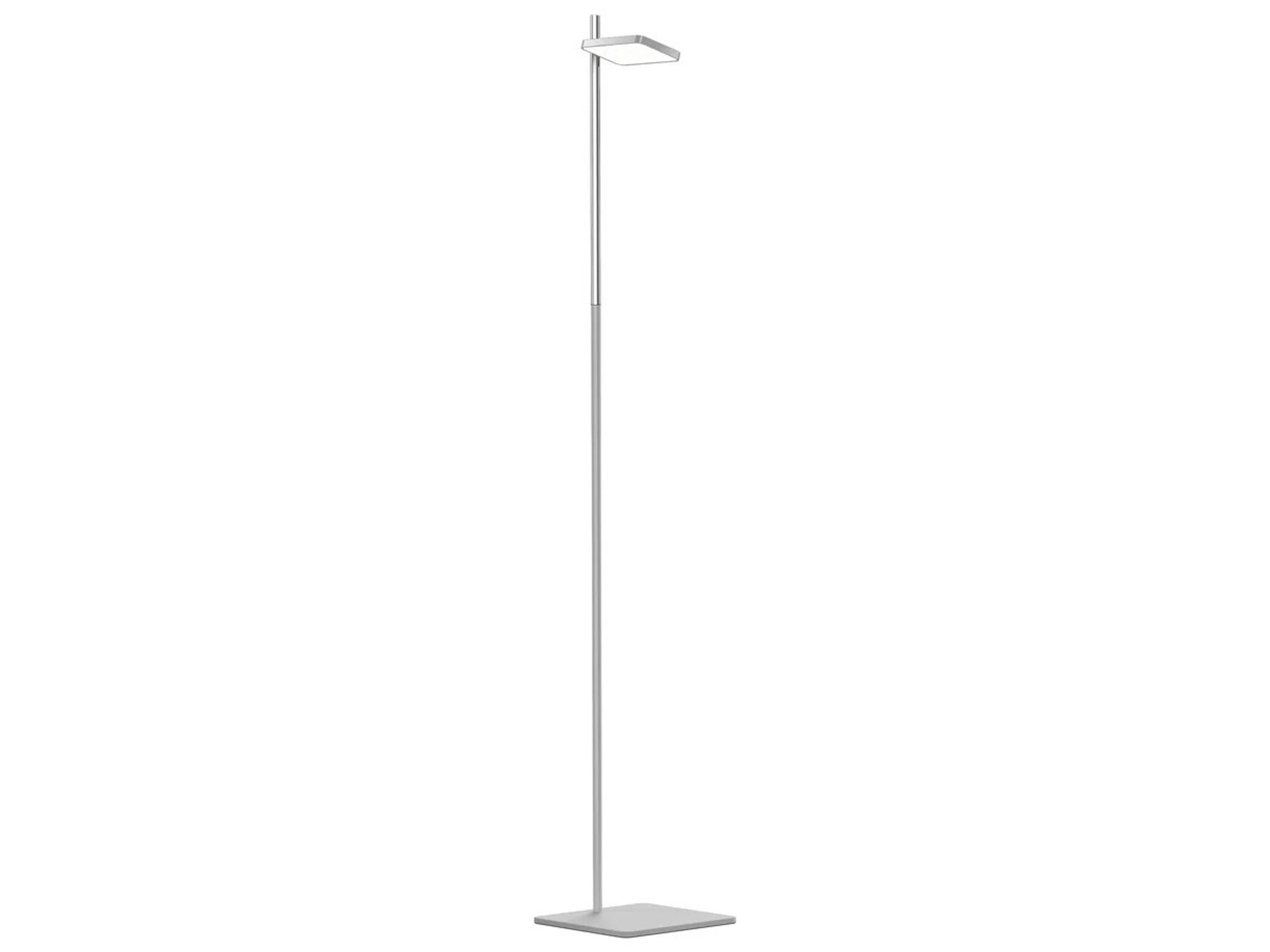 Talia Grey Silver Floor Lamp