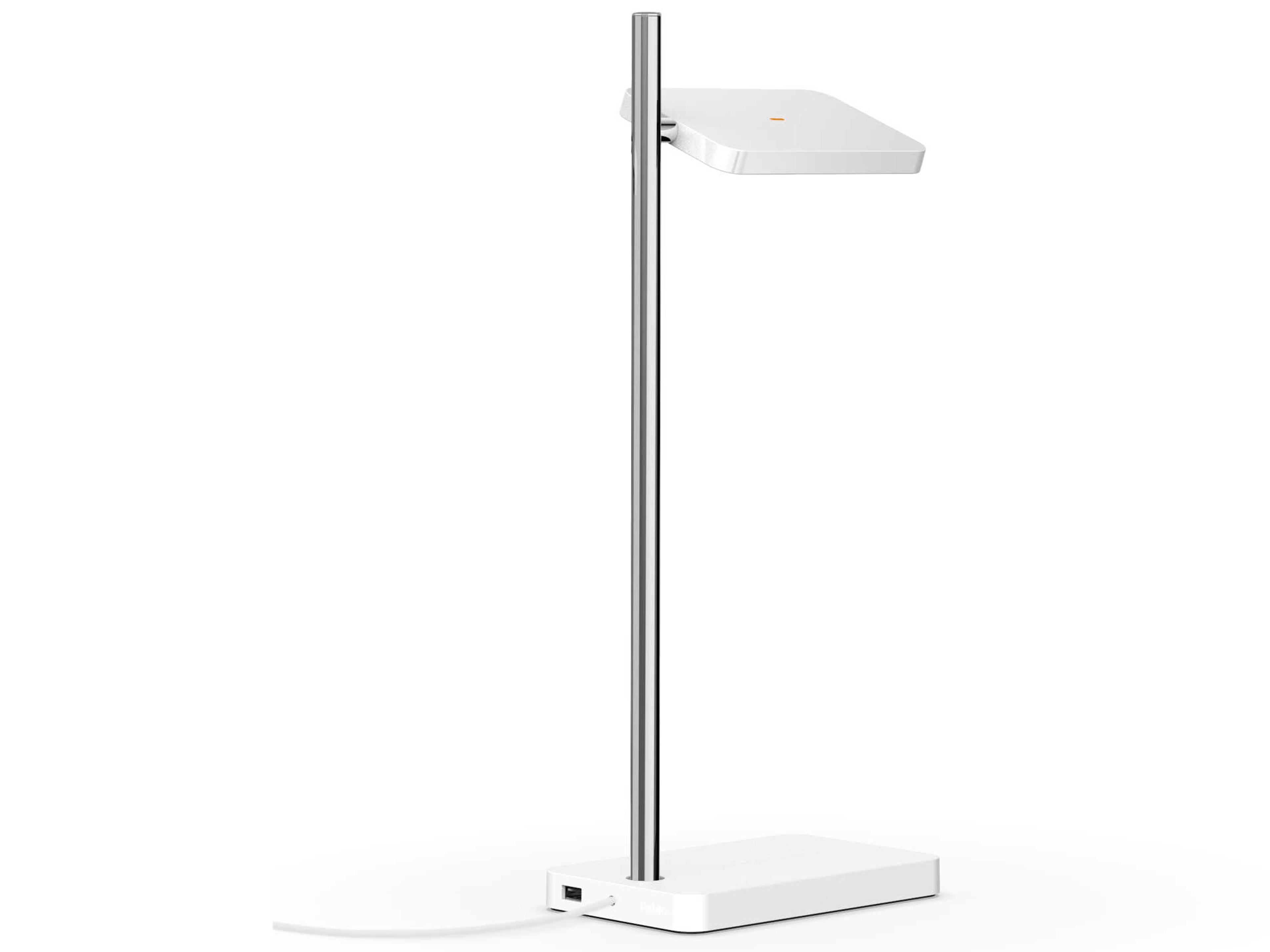 Pablo Talia White Silver Desk Lamp