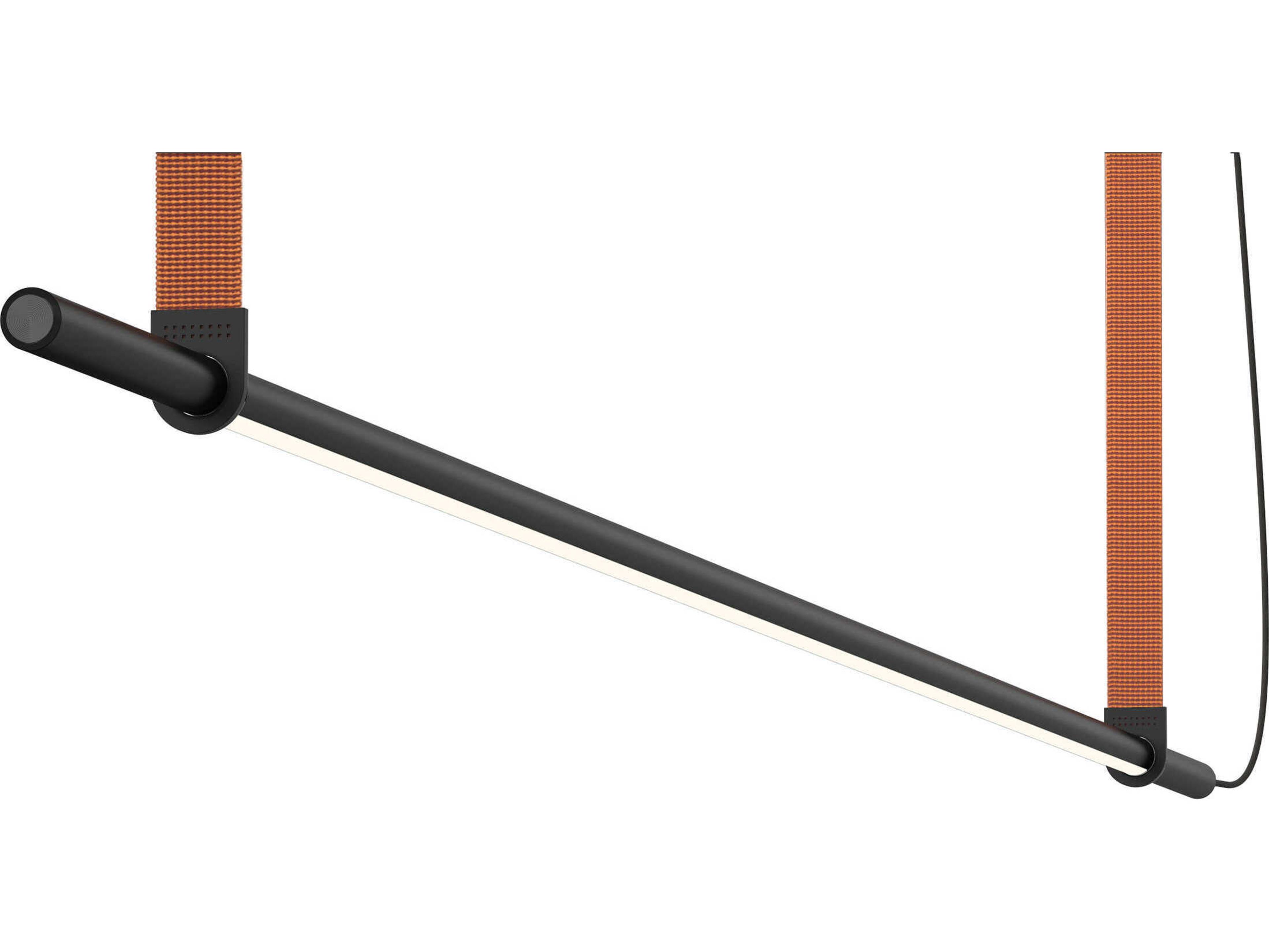 Pablo T.O 2-Light Black Linear Island Pendant