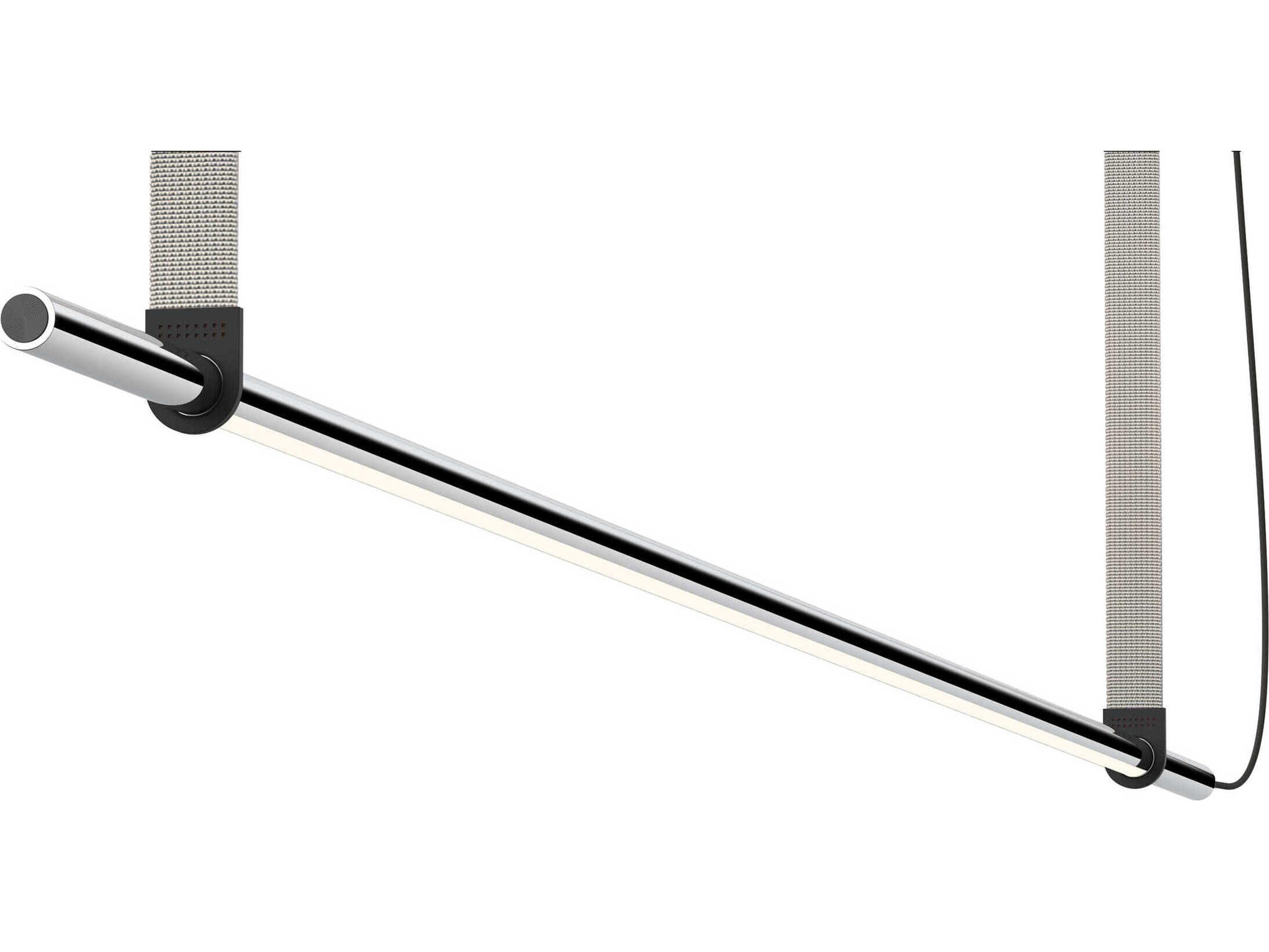 Pablo T.O 2-Light Chrome Linear Island Pendant