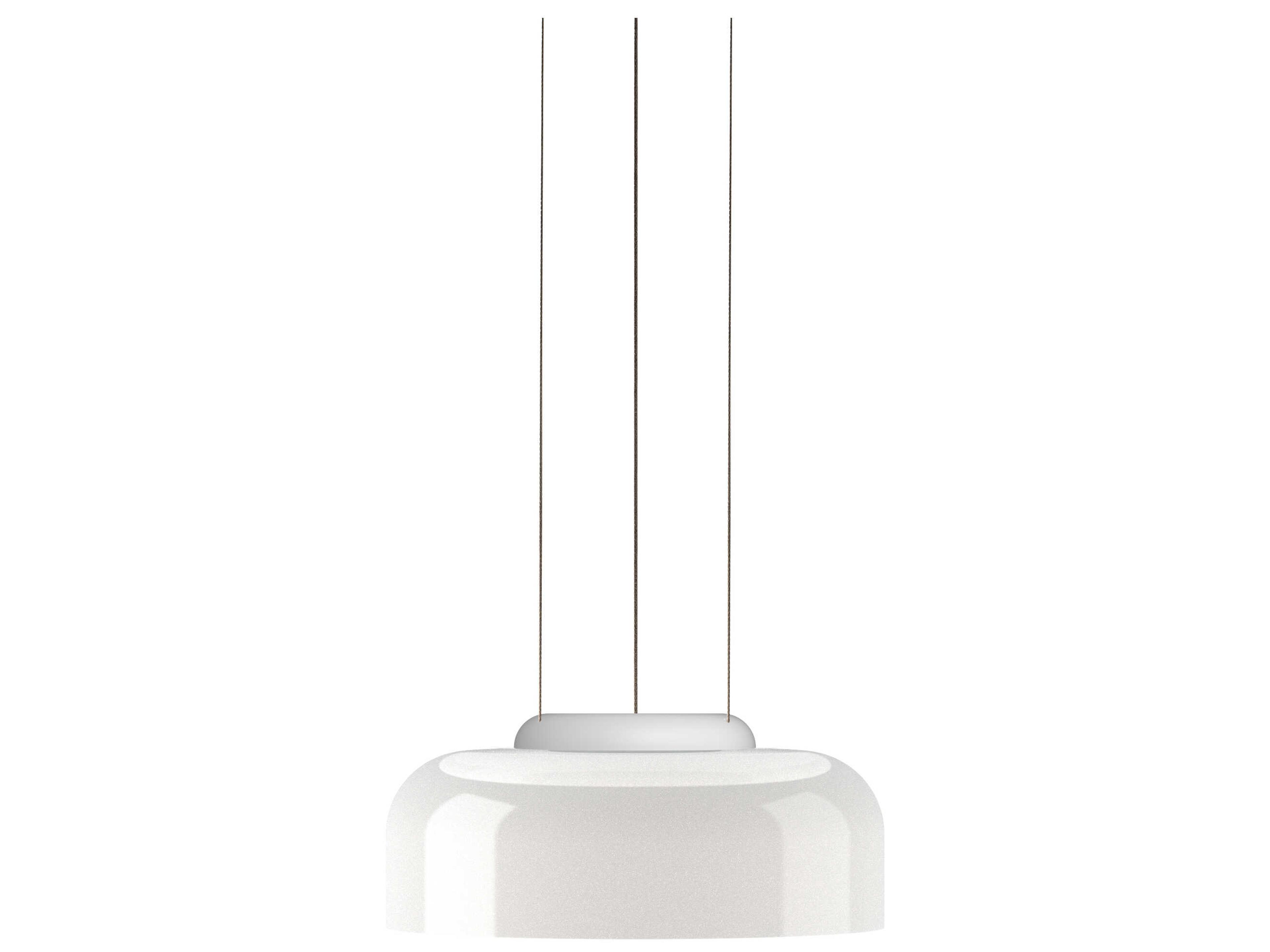 Totem 1-Light Opal White Dome Mini Pendant