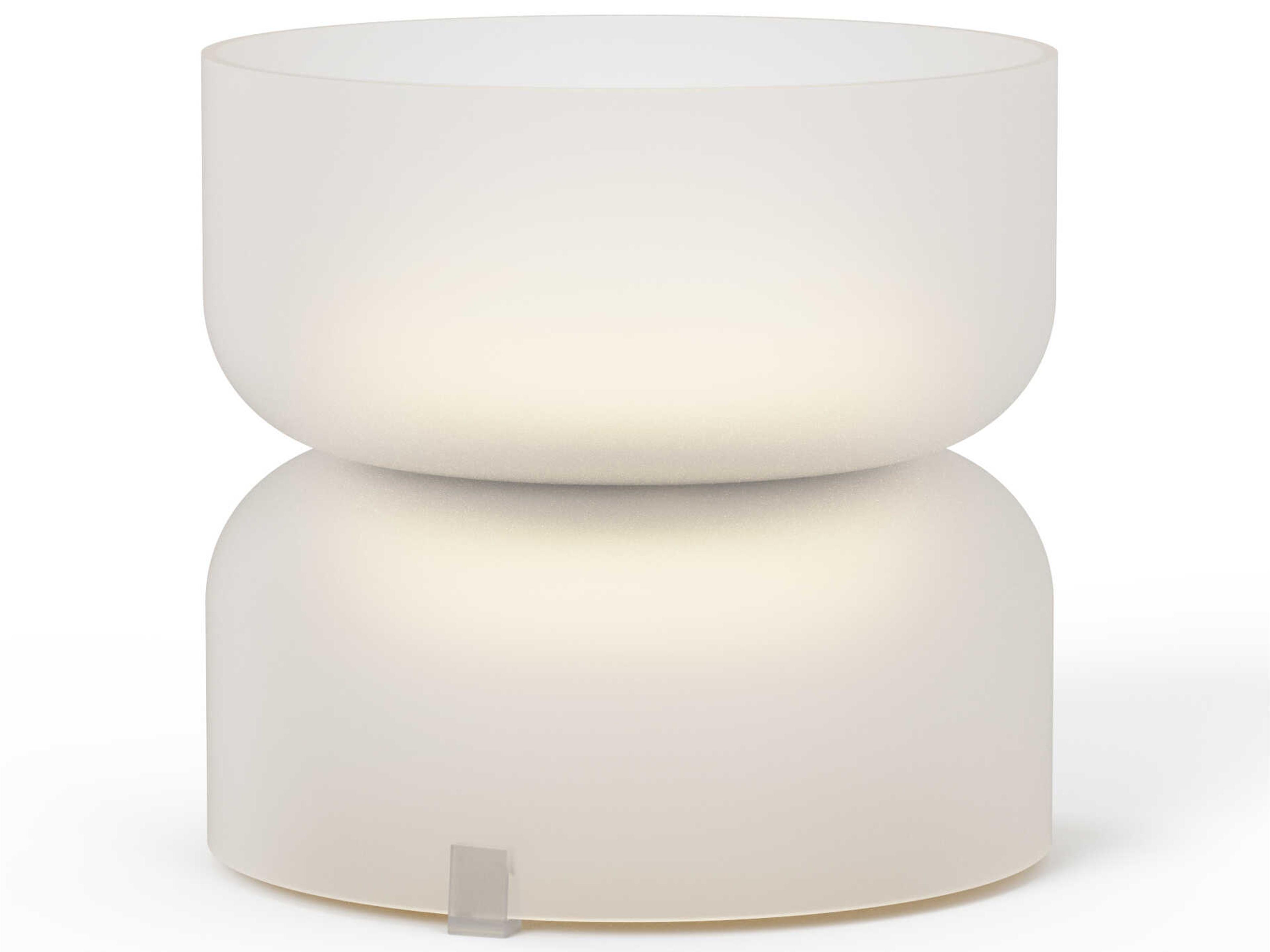 Totem Mini White Table Lamp