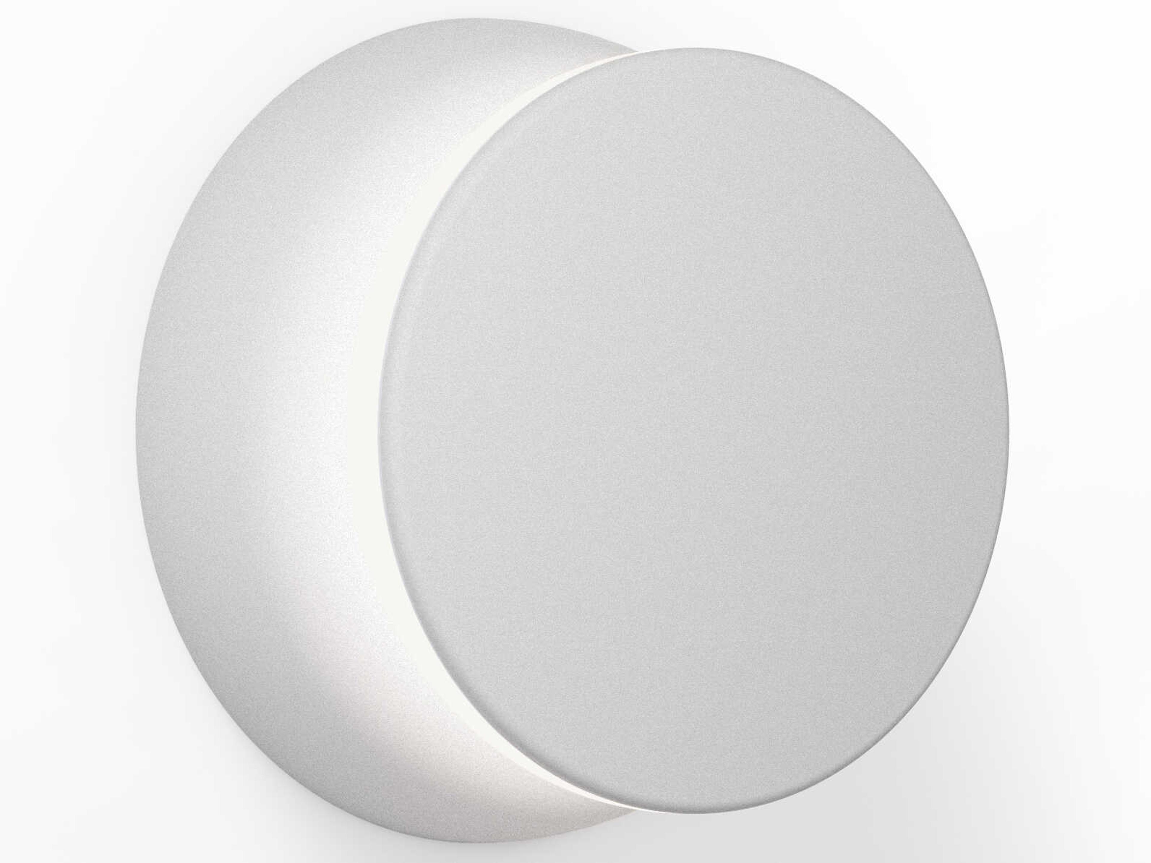 Totem Puck 1-Light Grey Wall Sconce