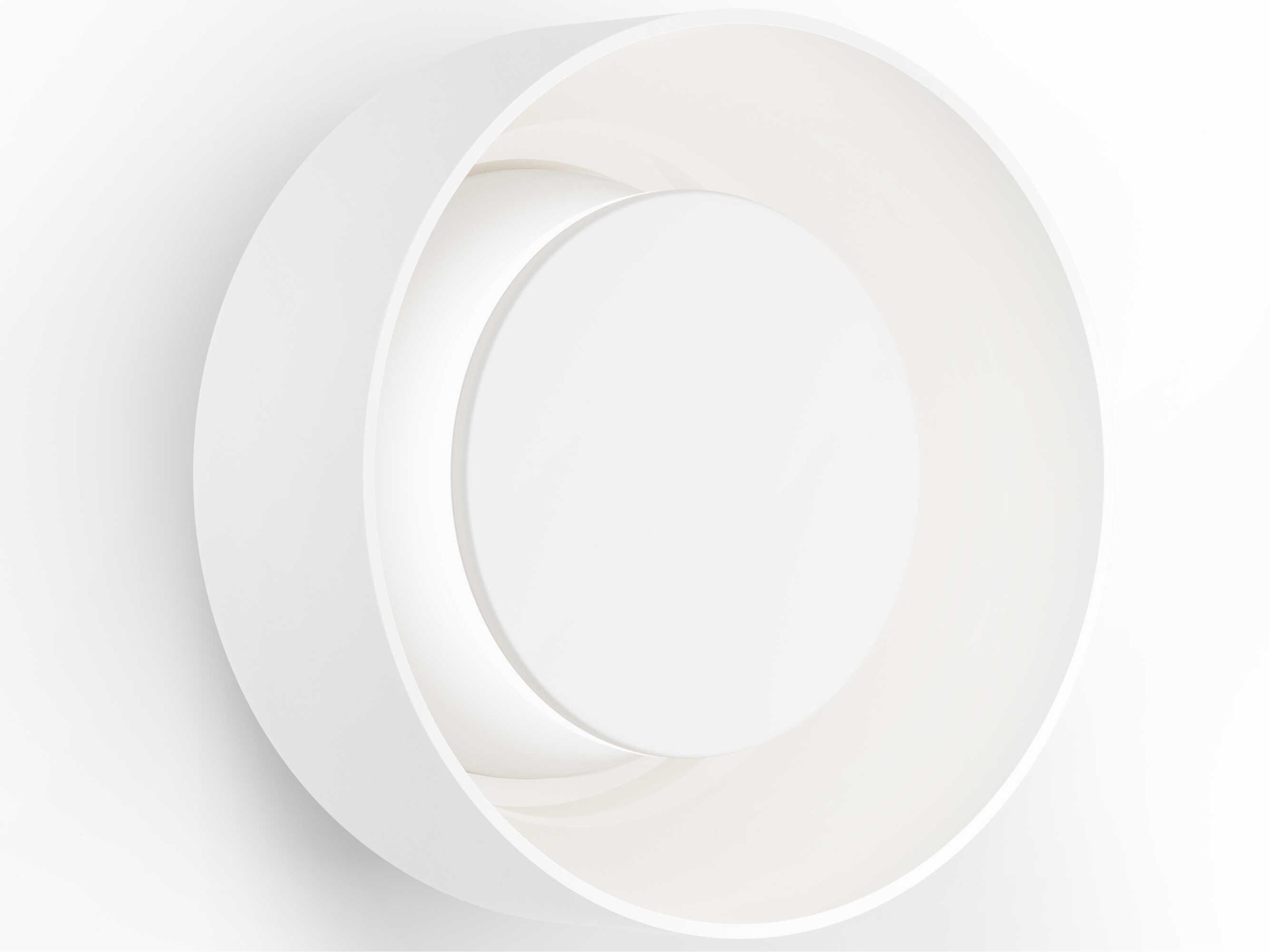 Totem 1-Light White Wall Sconce