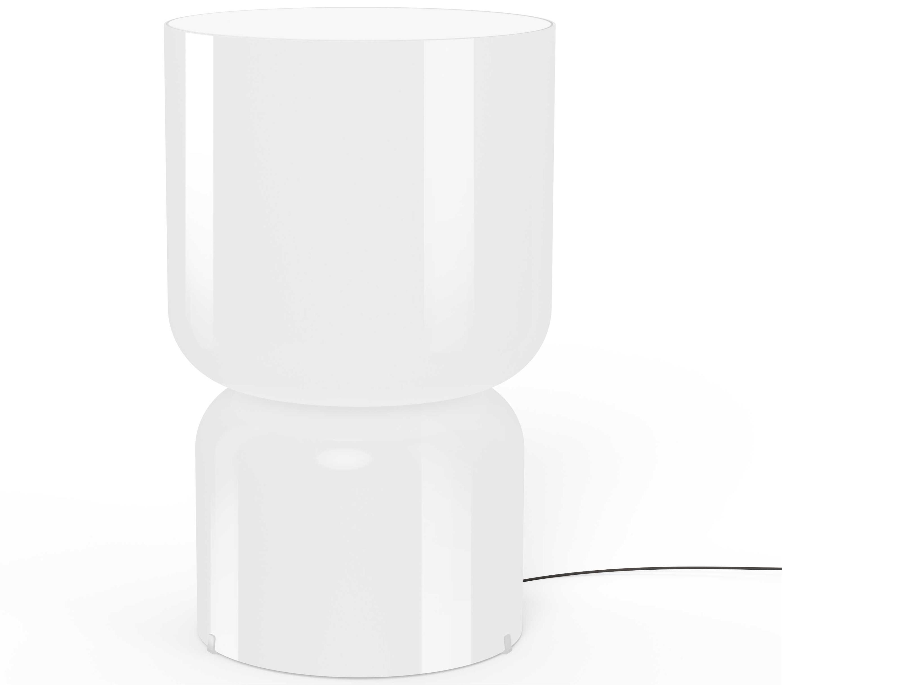 Totem Opal White Table Lamp