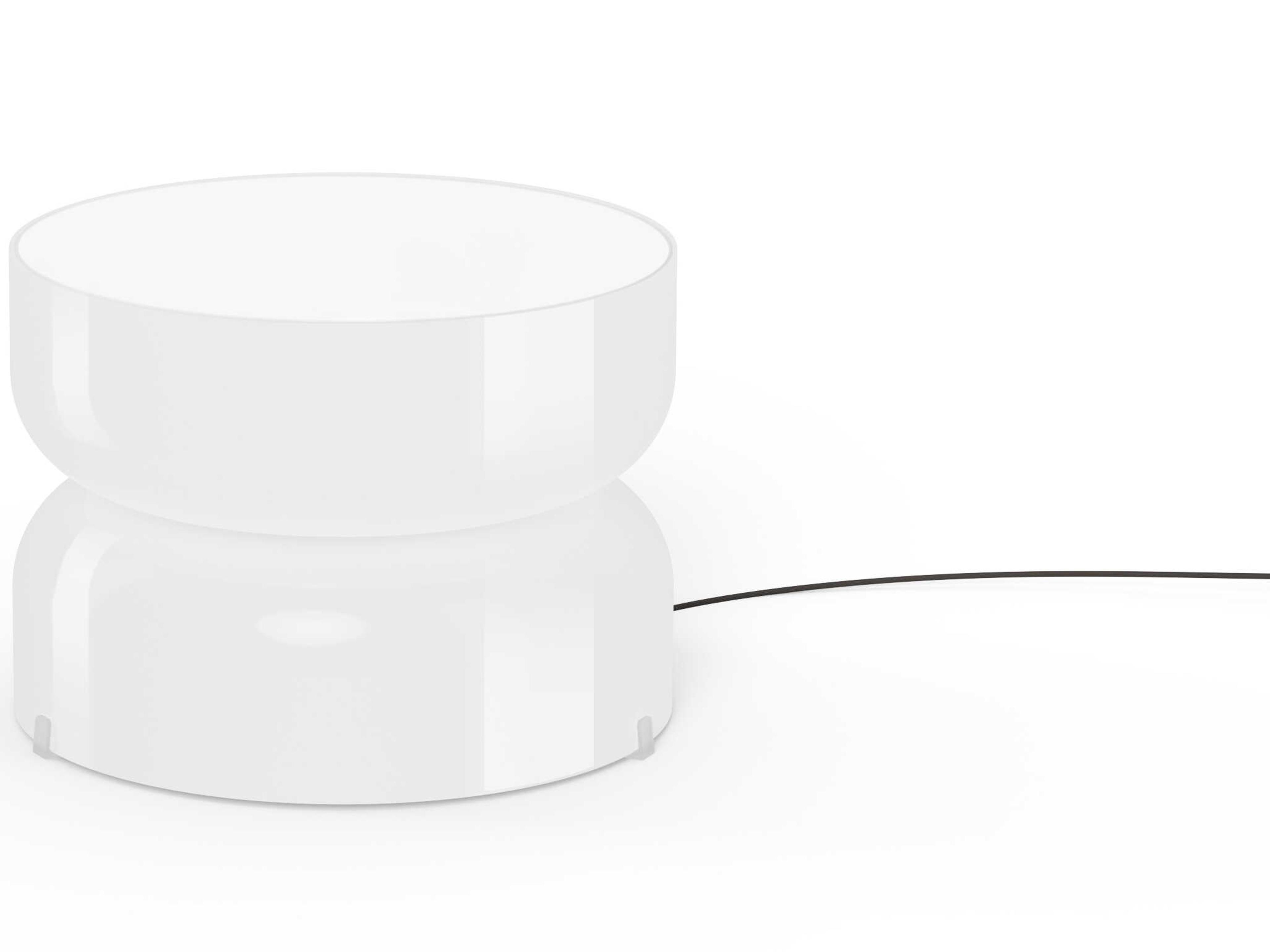 Totem Opal White Table Lamp