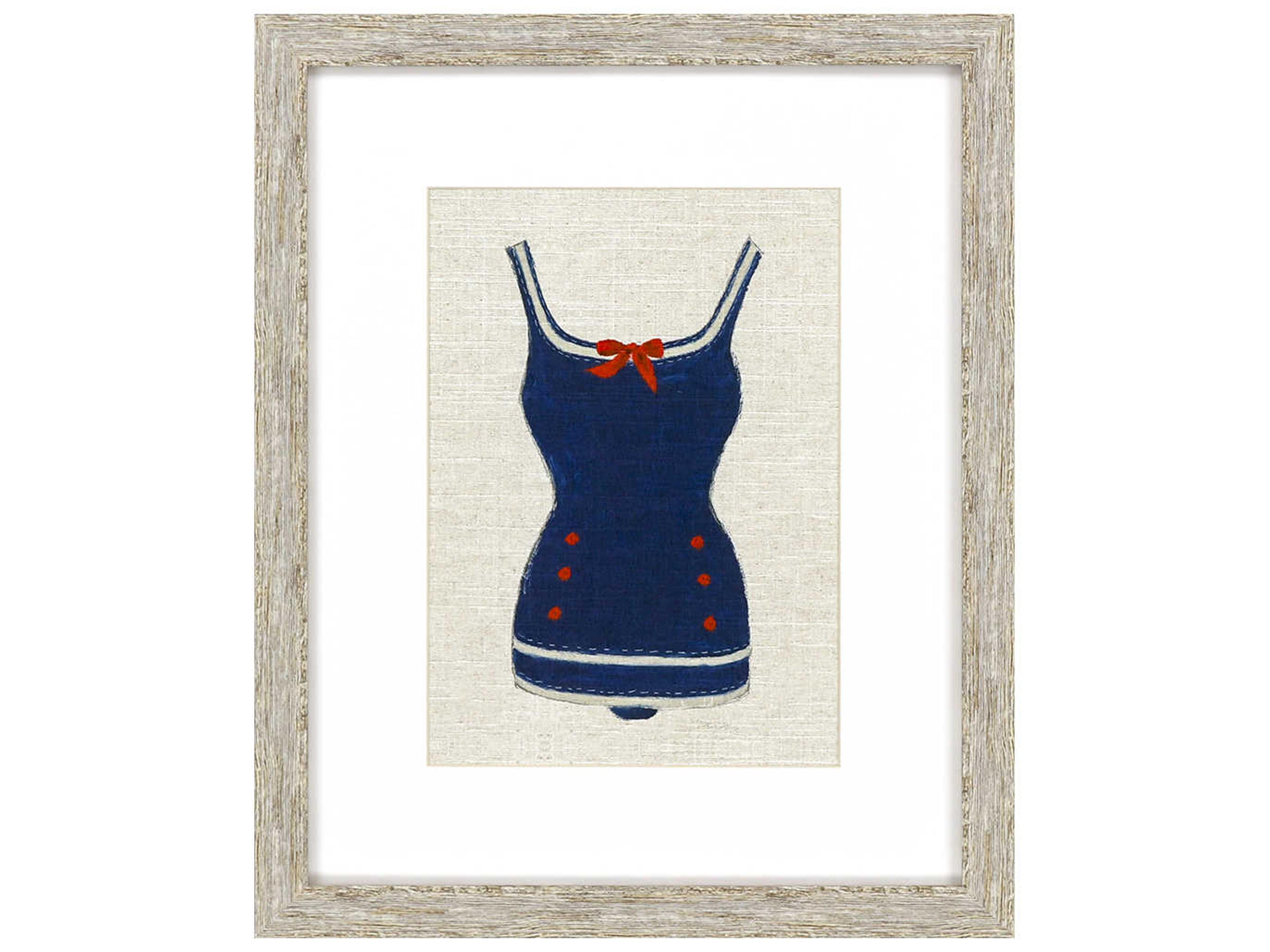 Paragon Waterside Swim Canvas Wall Art Set of 4