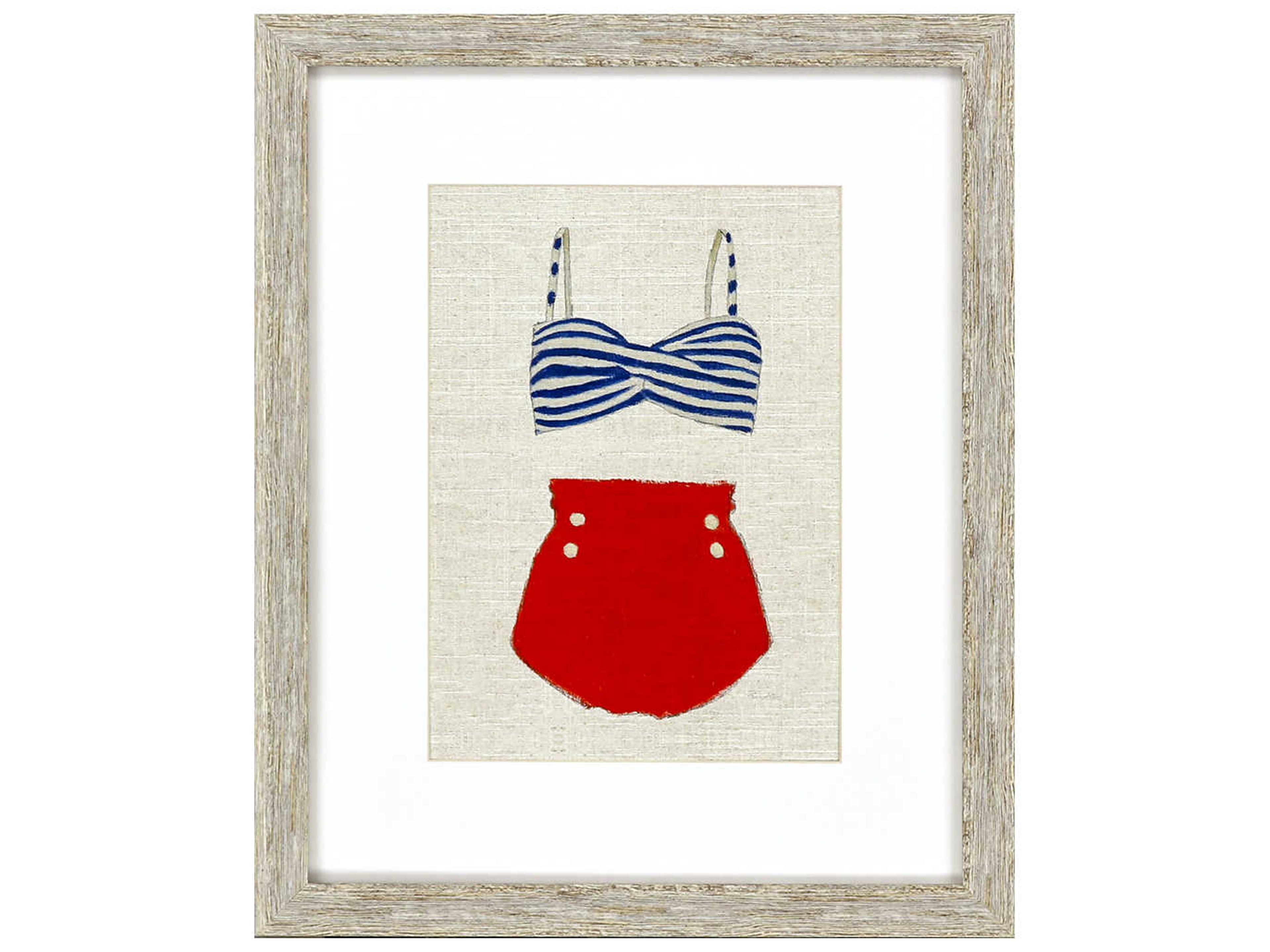 Paragon Waterside Swim Canvas Wall Art Set of 4