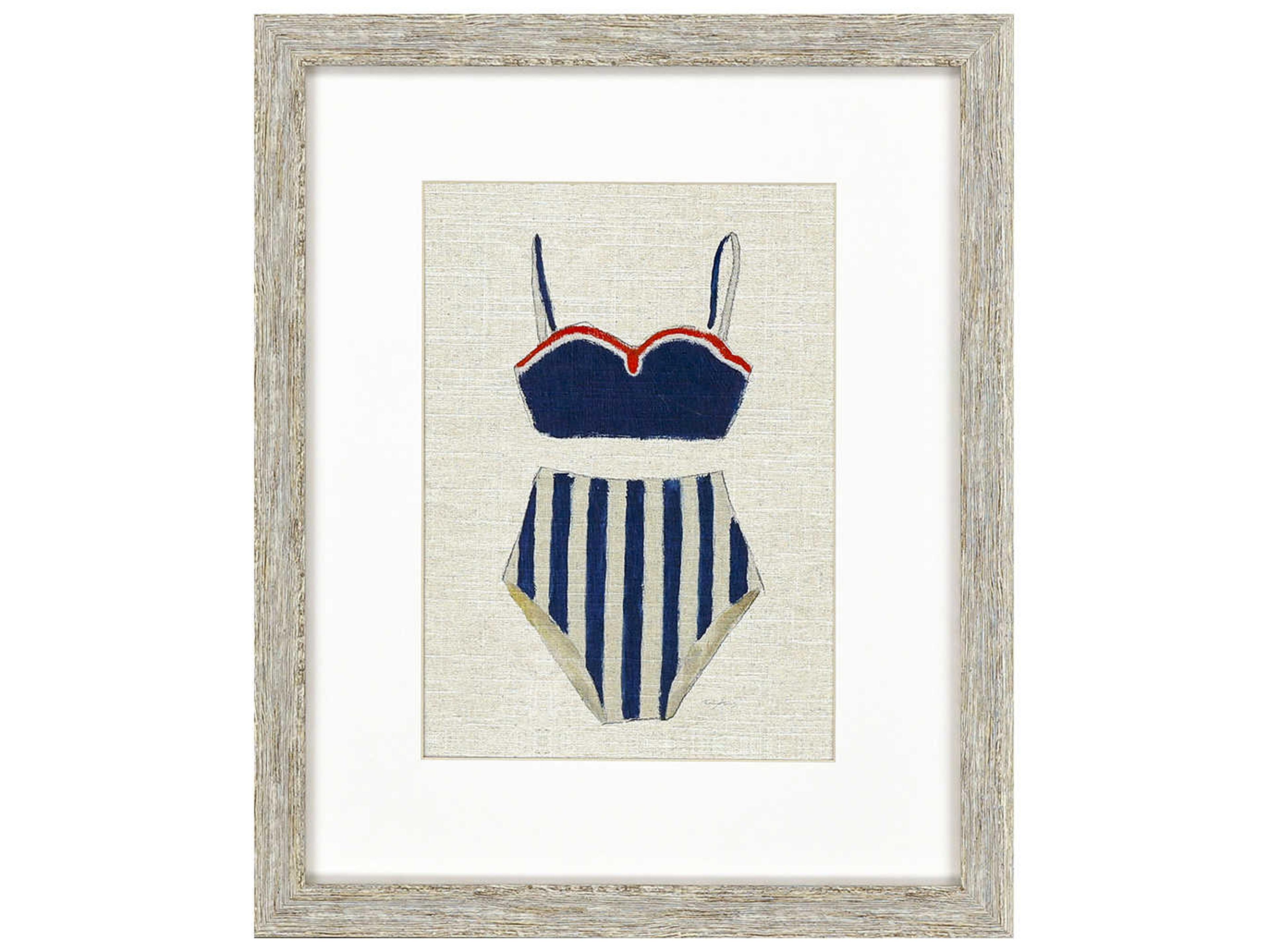 Paragon Waterside Swim Canvas Wall Art Set of 4