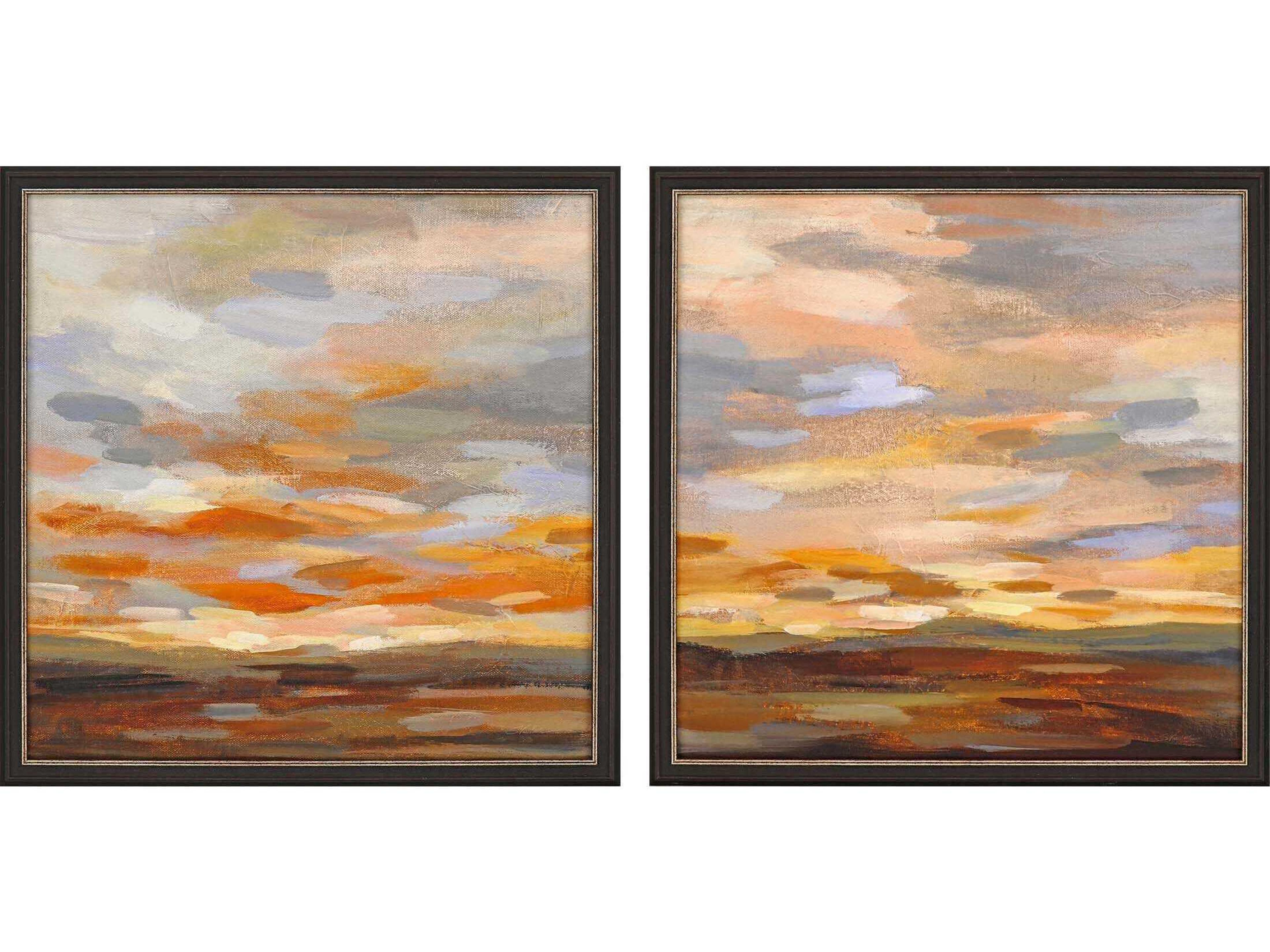 Southwestern High Desert Sky Wall Art Set of 2