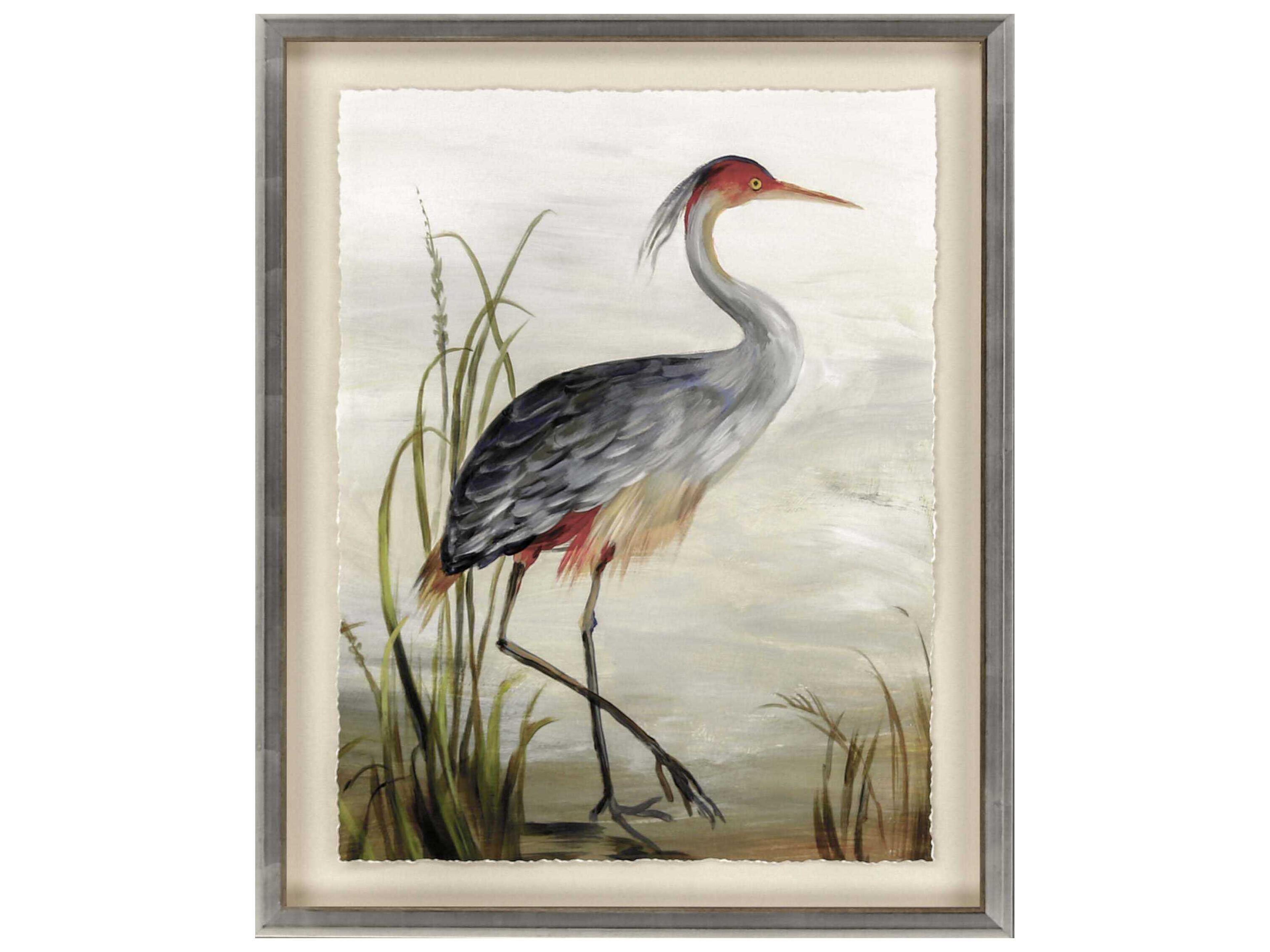 Paragon Animals Grey Heron Wall Art