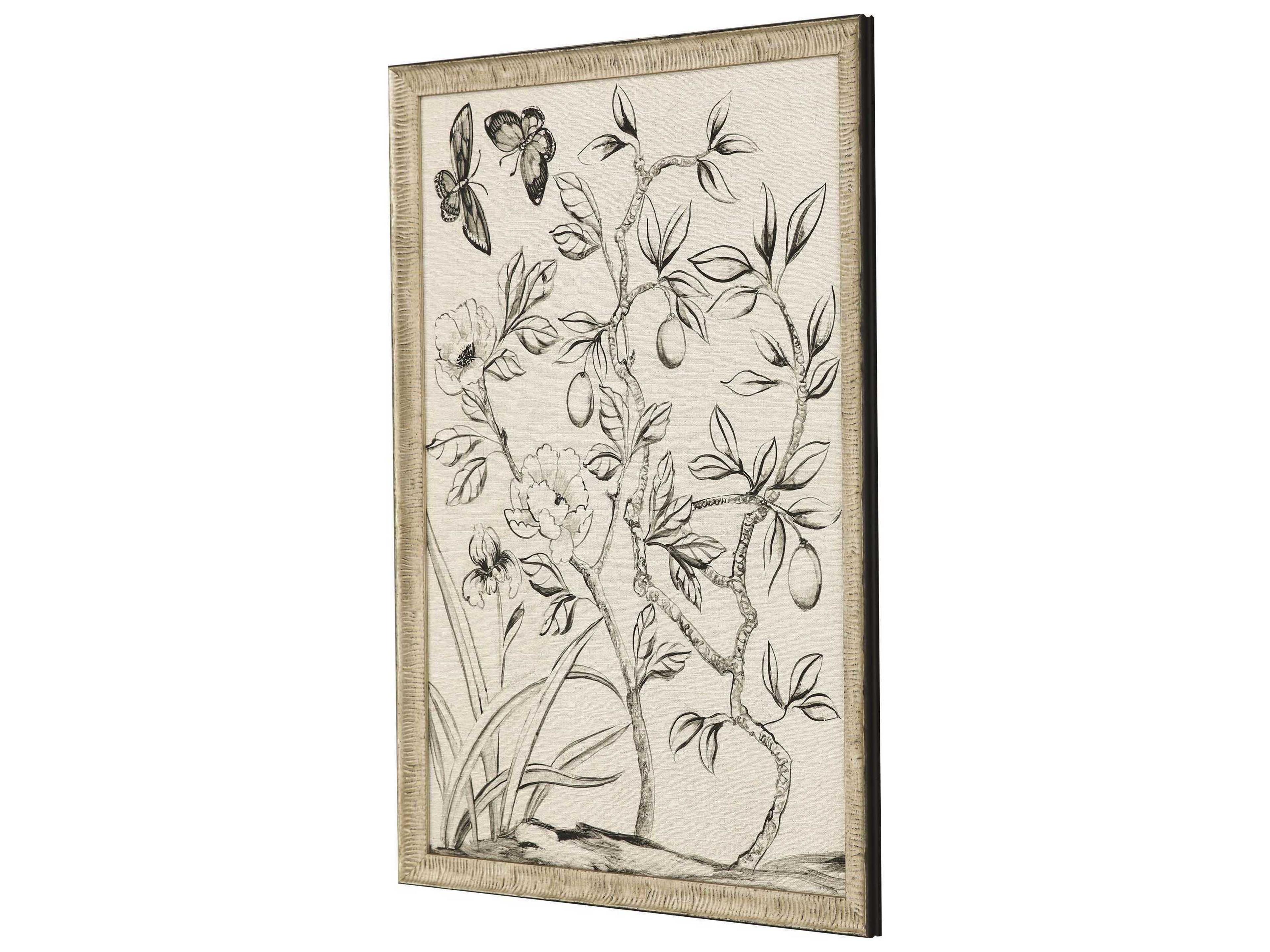 Paragon Shimmering Garden-I Framed Print