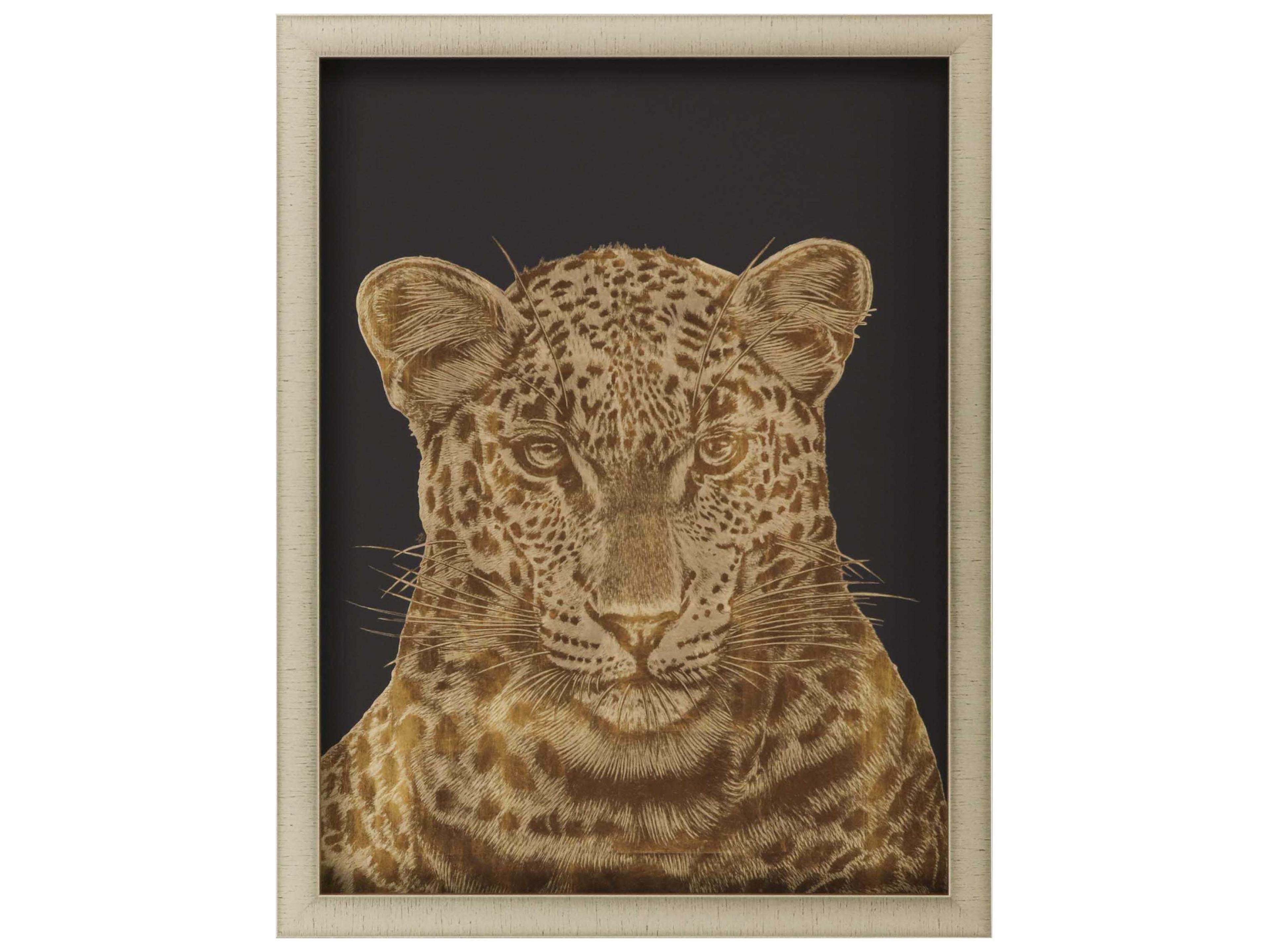 Paragon Leopard Portrait Shadow Box