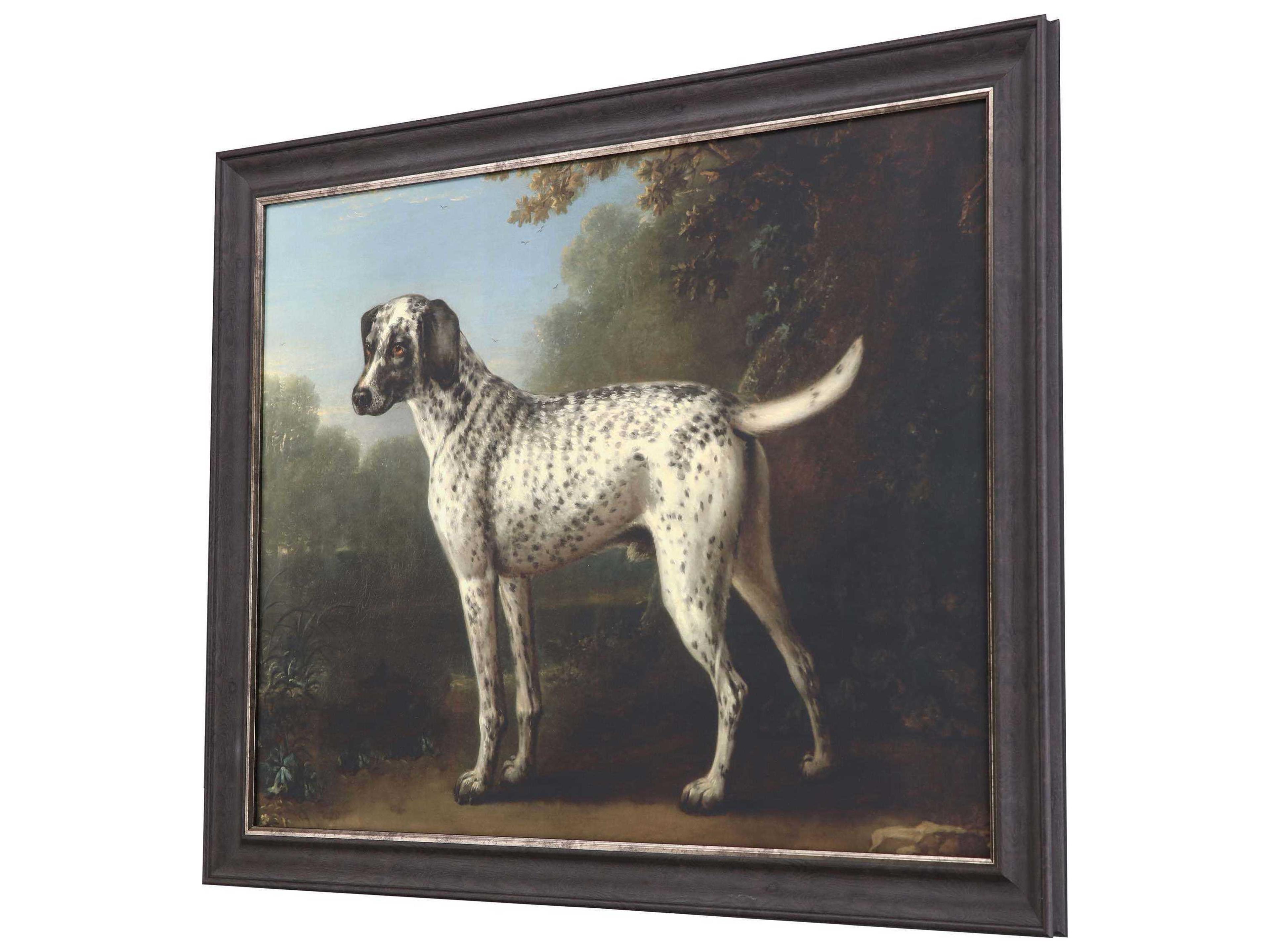Paragon Grey Spotted Hound Framed Print