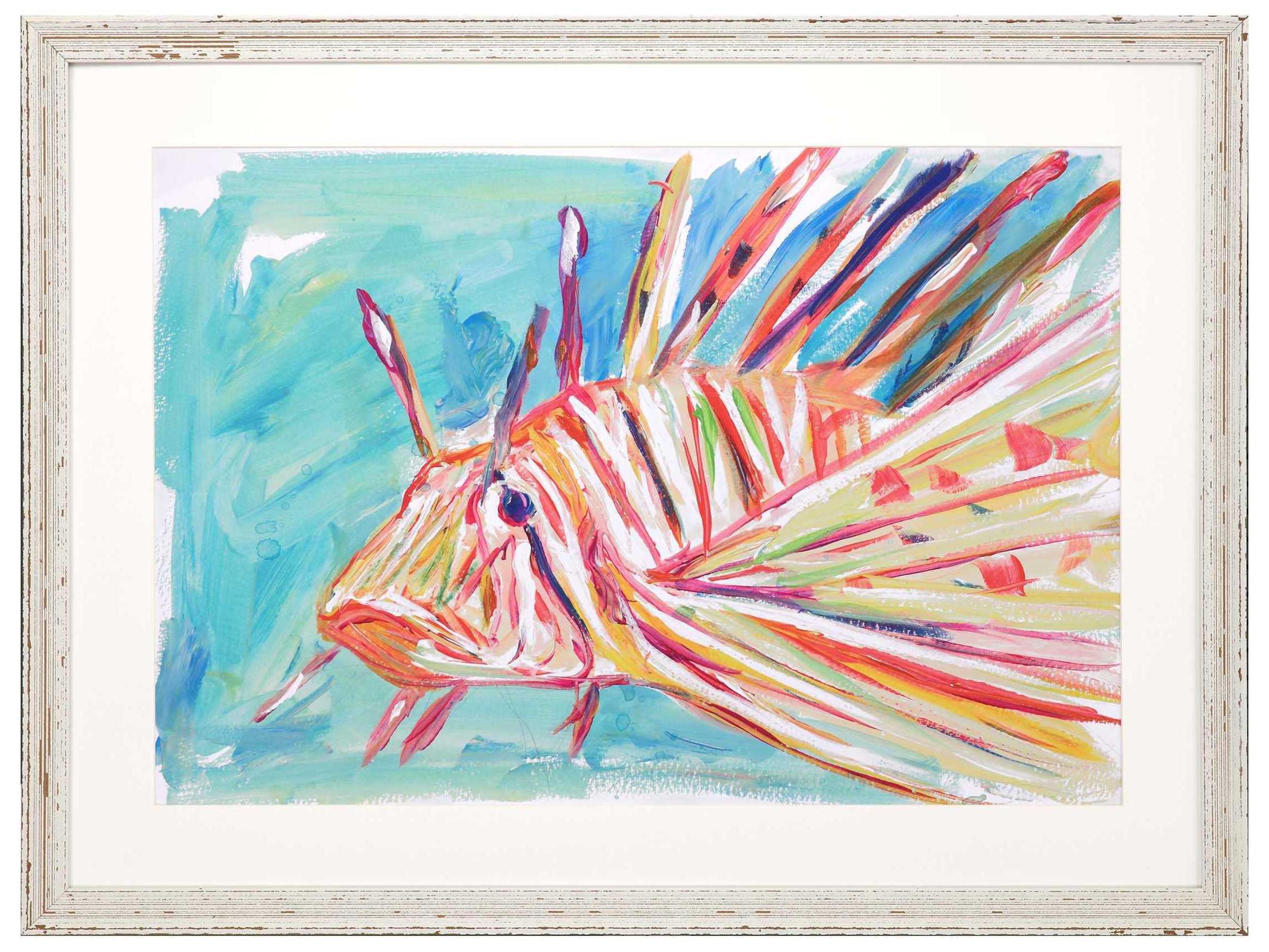 Paragon Colorful Fish Framed Print