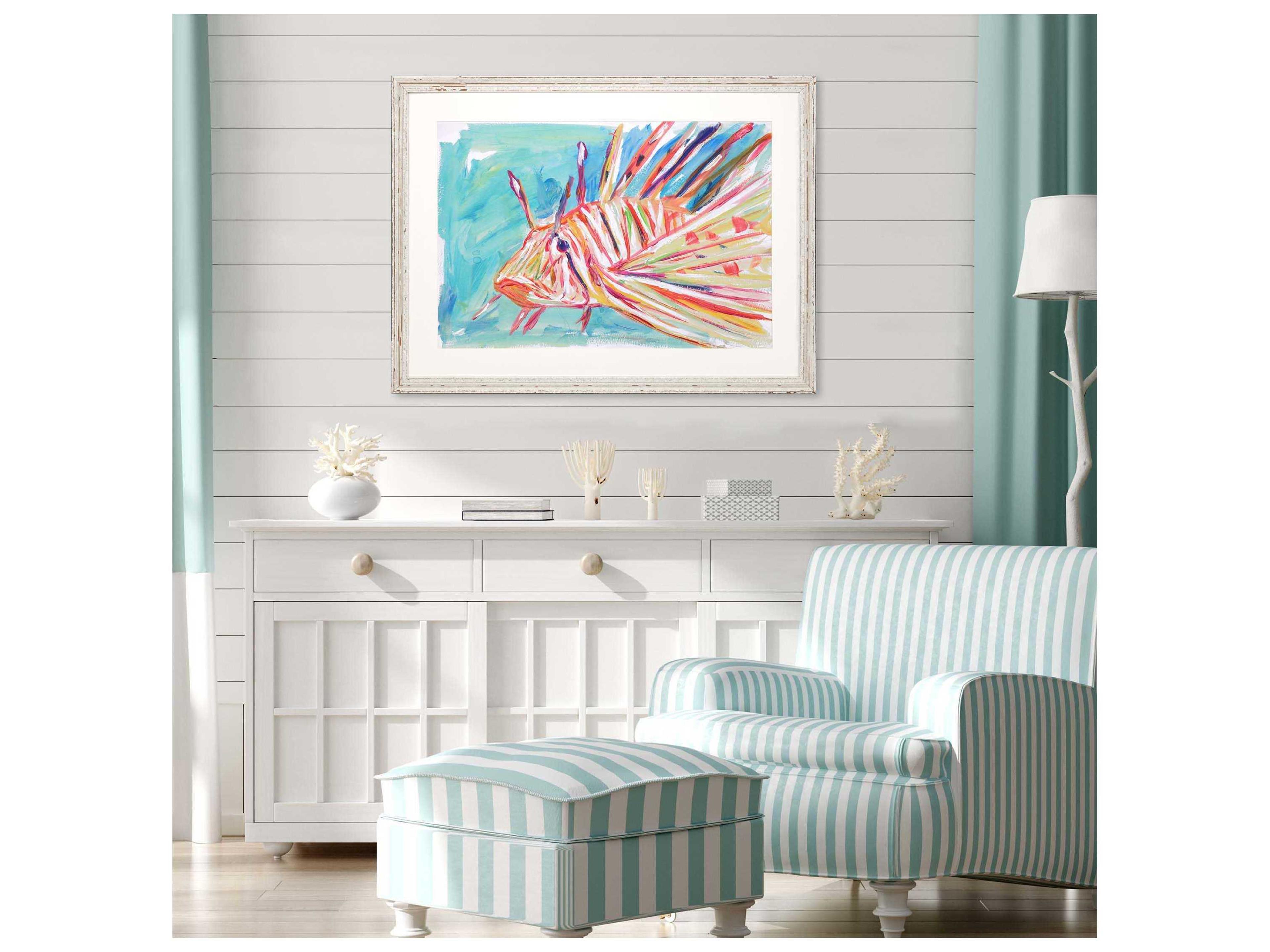 Paragon Colorful Fish Framed Print