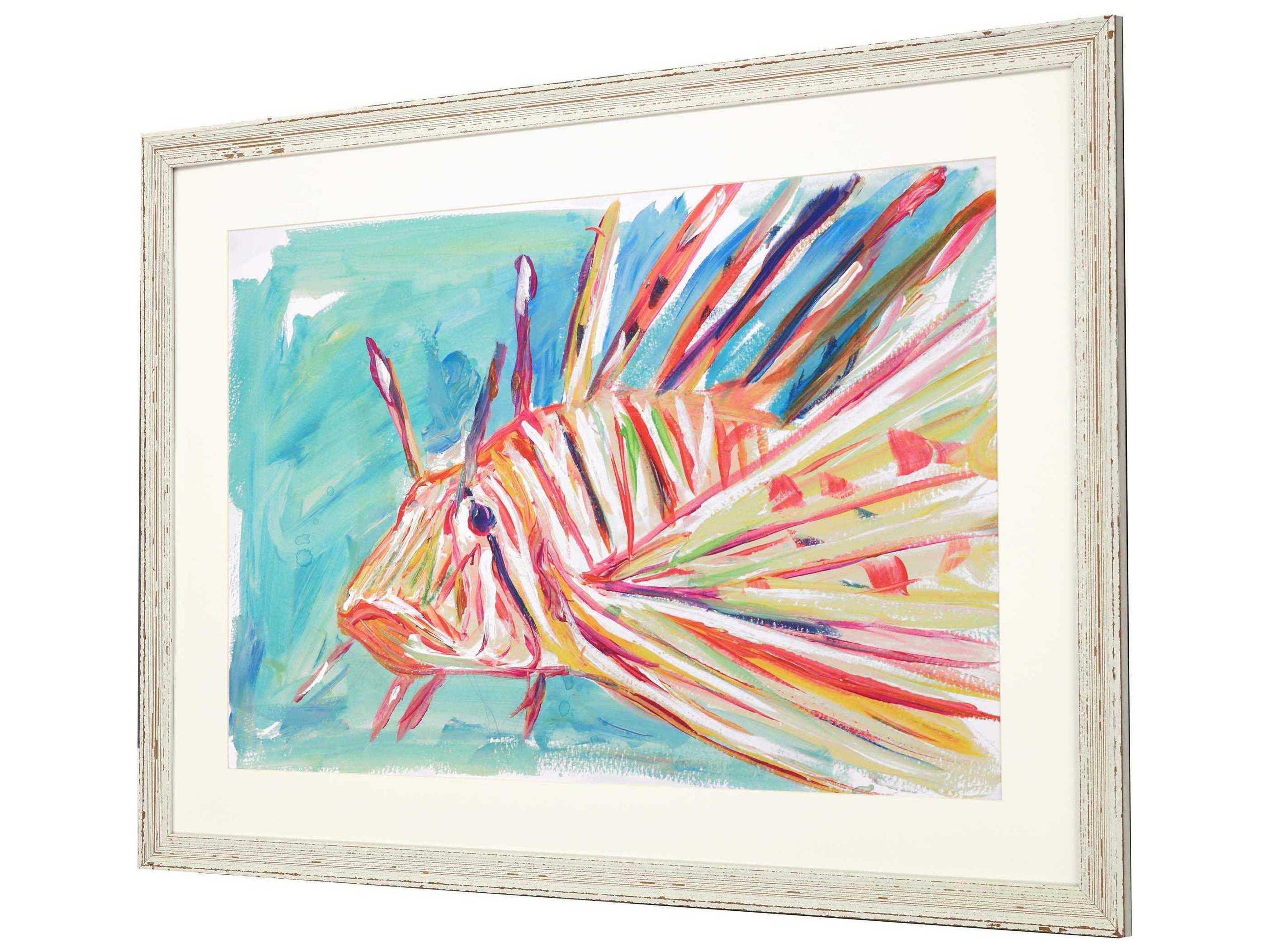 Paragon Colorful Fish Framed Print
