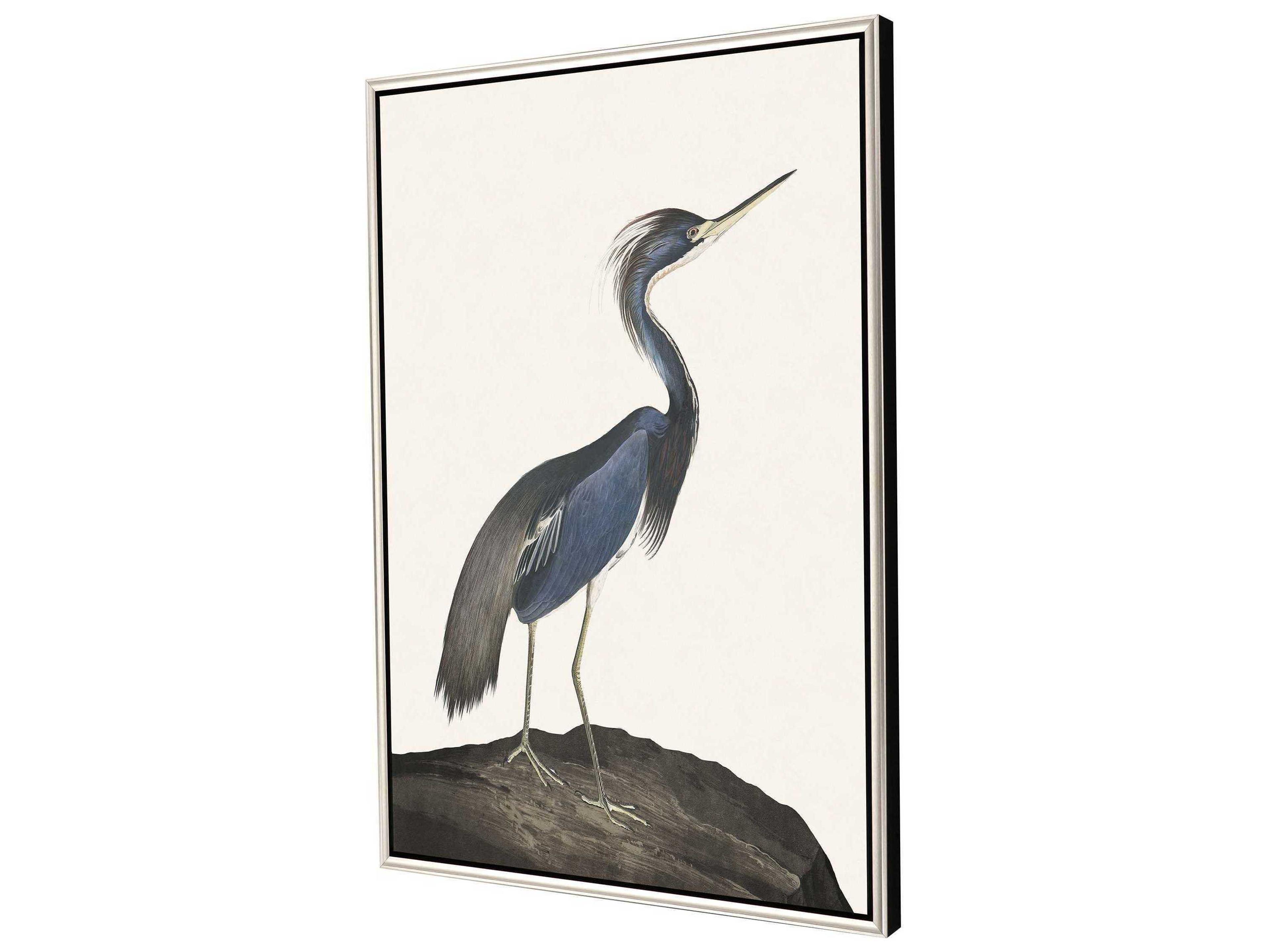 Paragon Great Heron-I Canvas Wall Art
