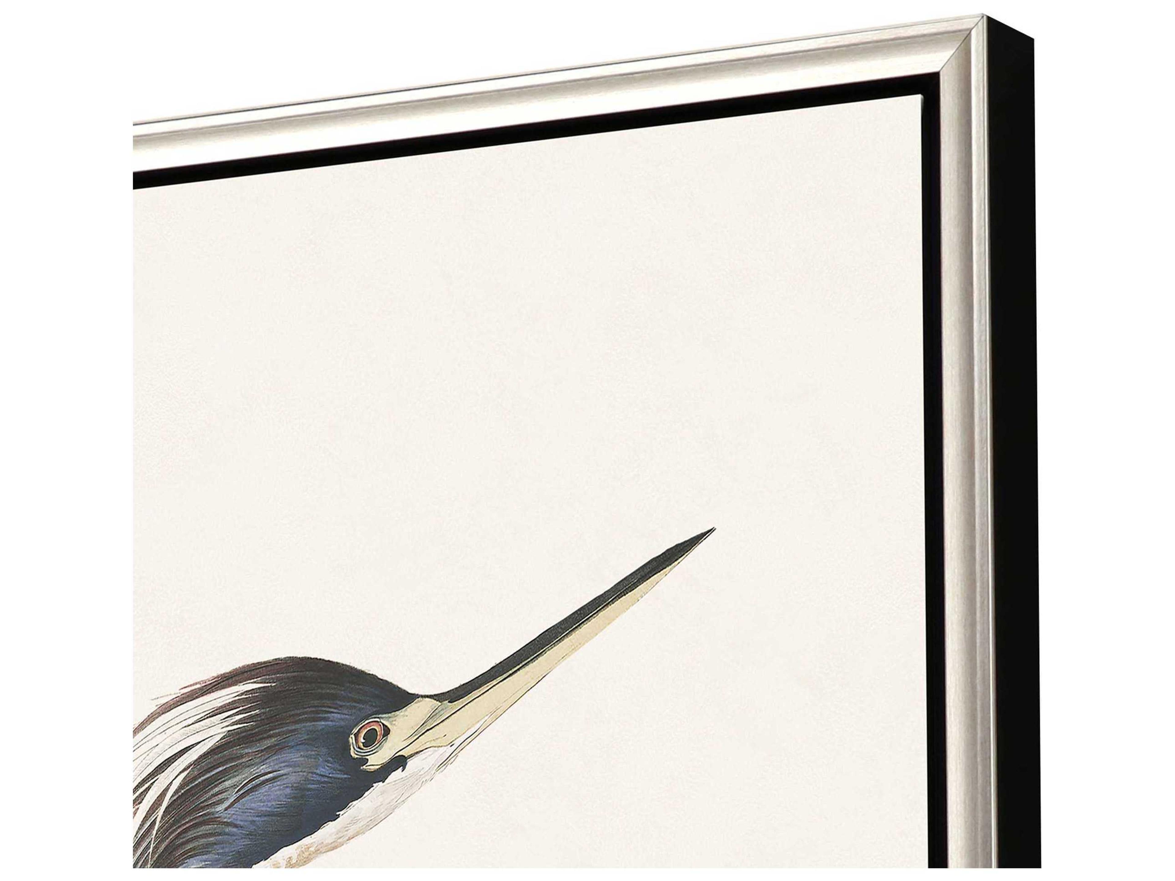 Paragon Great Heron-I Canvas Wall Art
