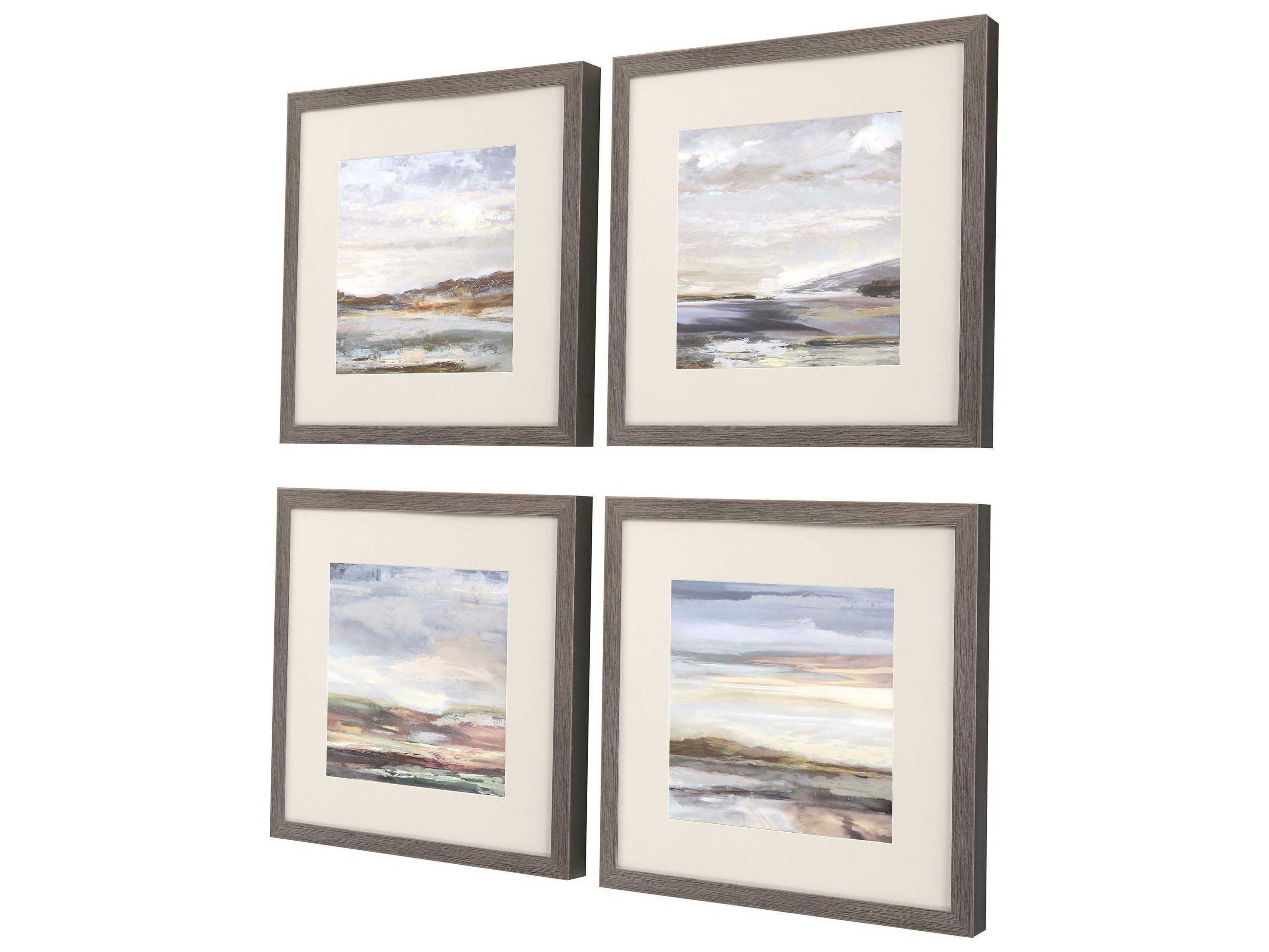 Paragon Tirwedd-II Framed Prints Set of 4