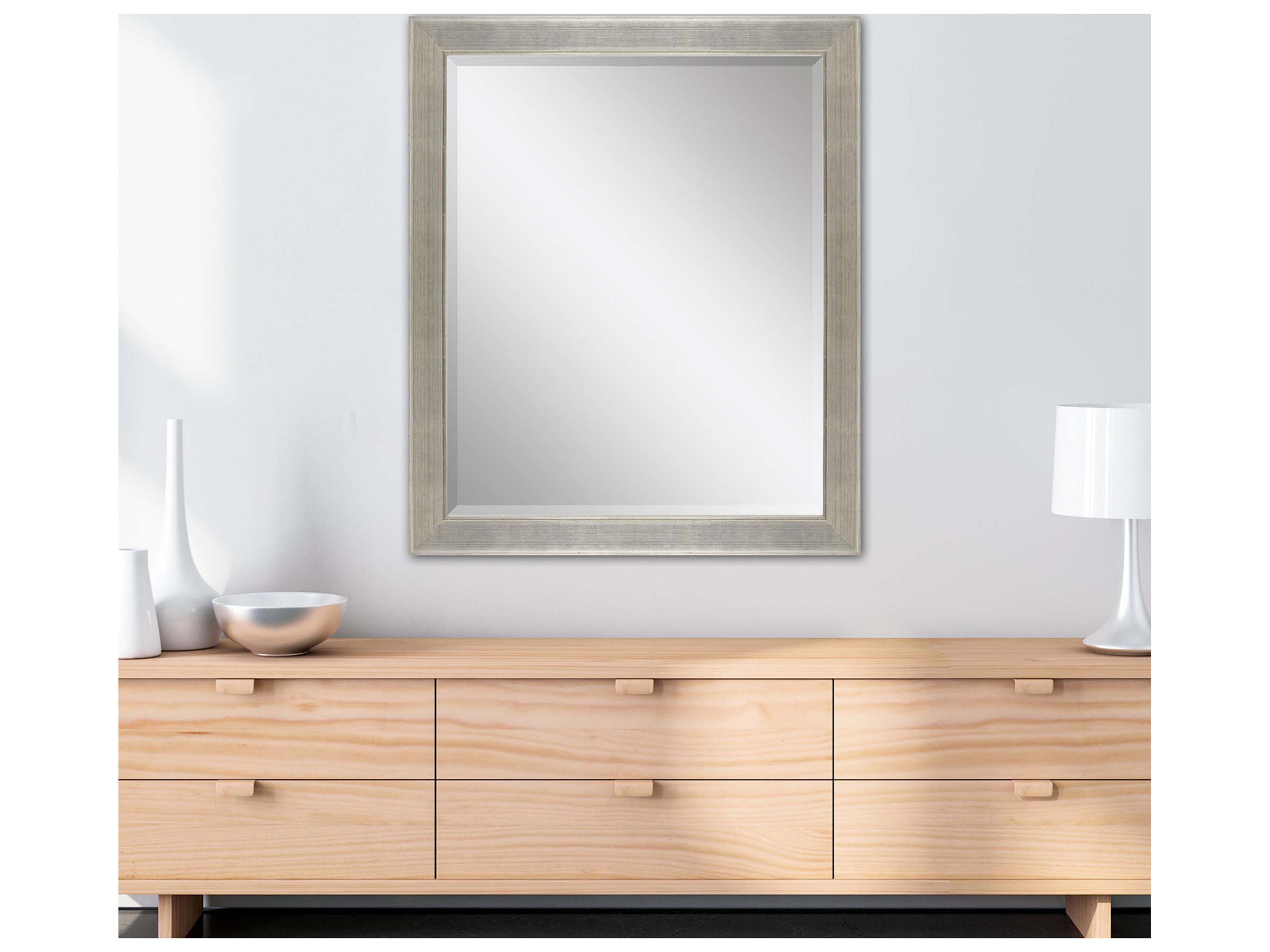 Paragon 864 Mirror Group Metallic Silvered Wall Rectangular Mirror