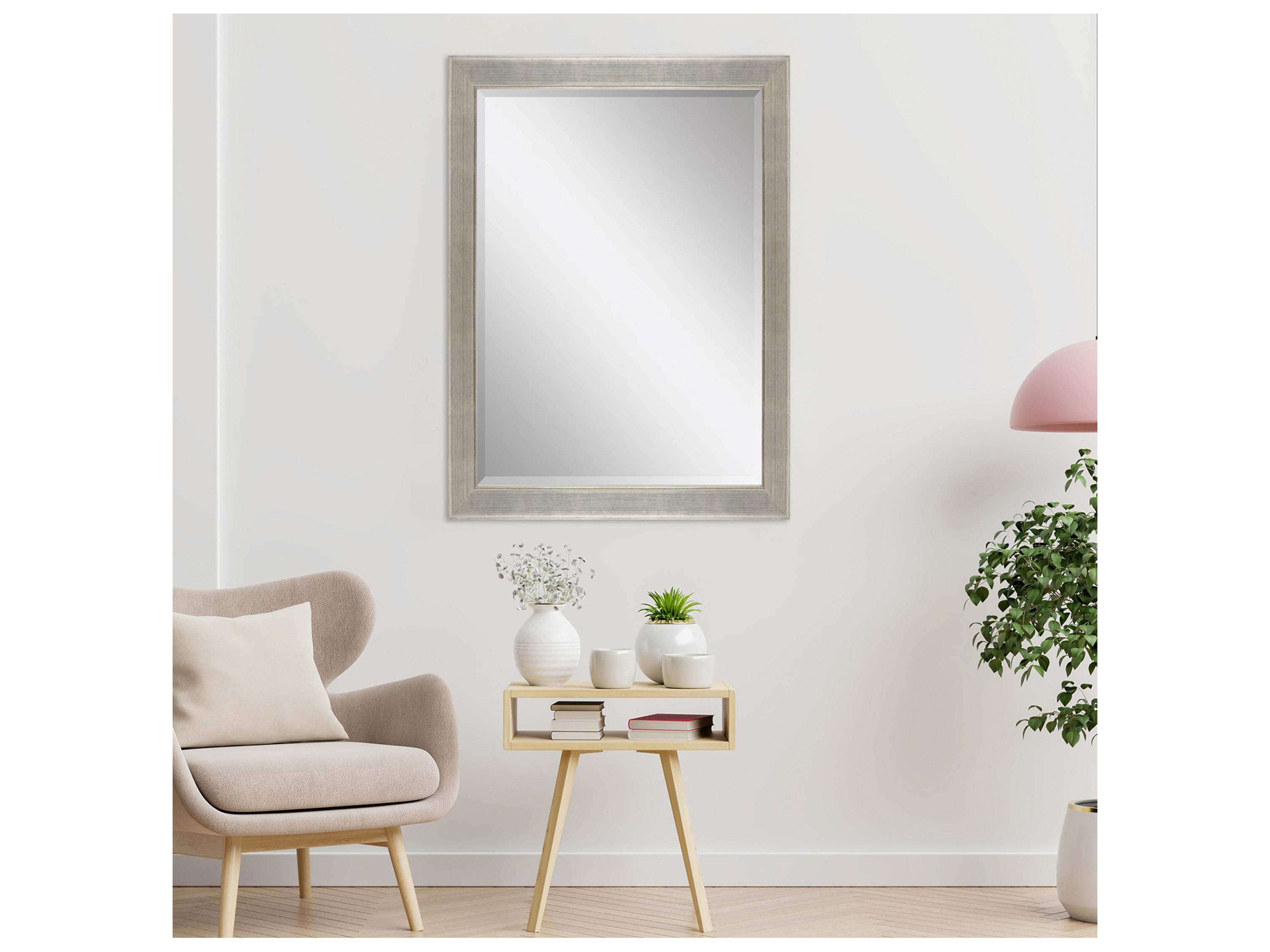 Paragon 864 Mirror Group Metallic Silvered Wall Rectangular Mirror