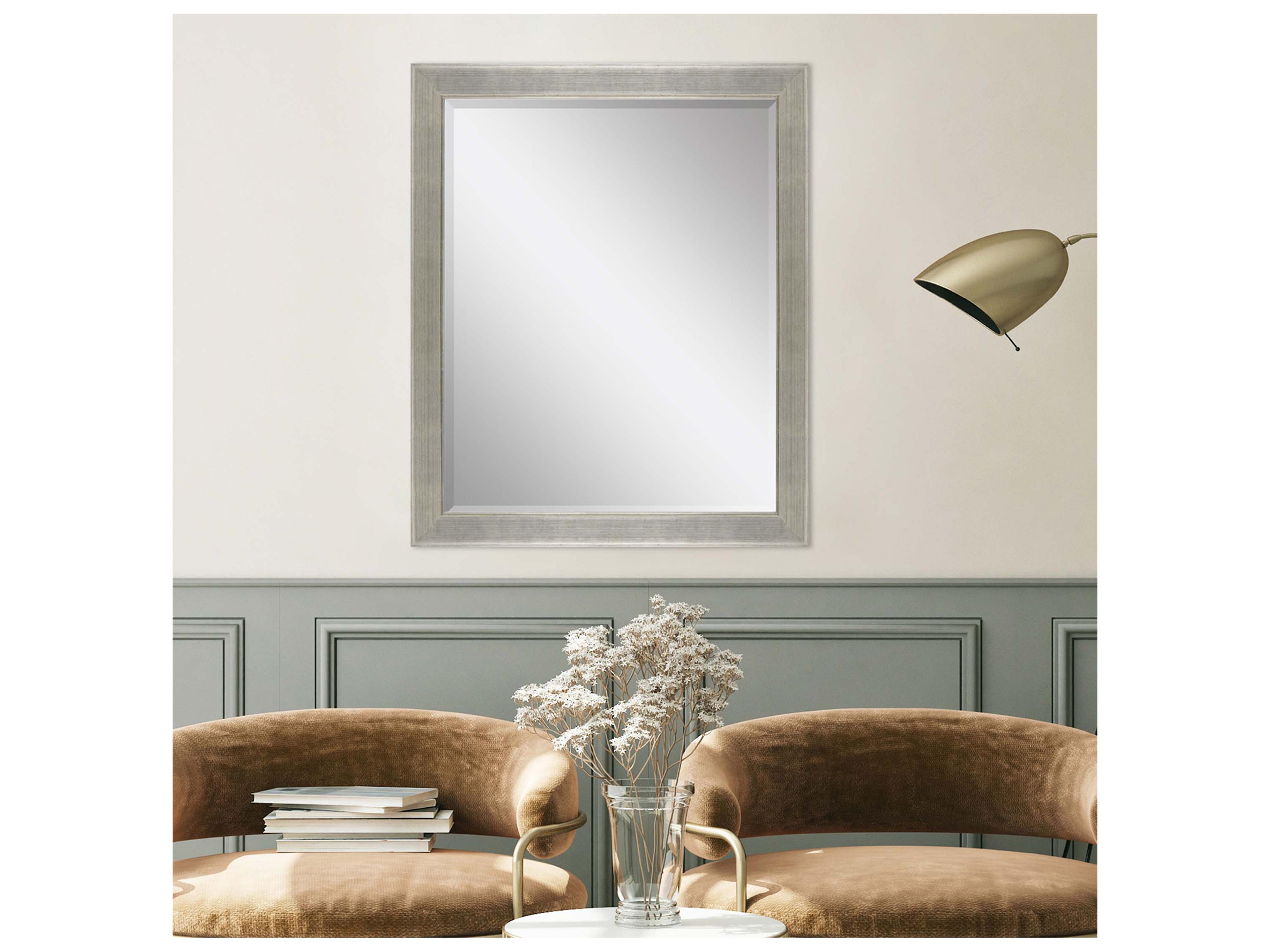 Paragon 864 Mirror Group Metallic Silvered Wall Rectangular Mirror