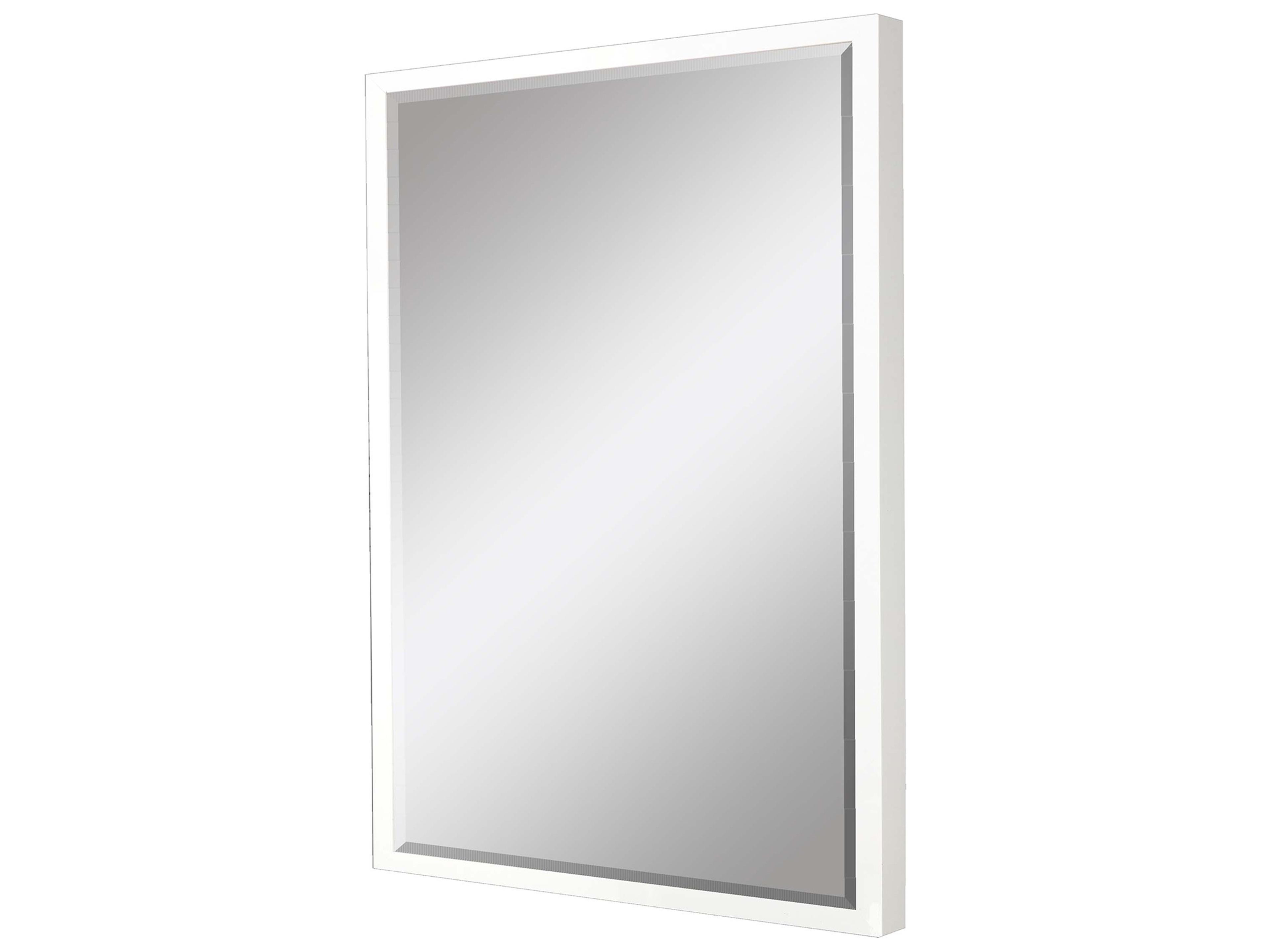 Paragon 867 Mirror Group White Silvered Wall Rectangular Mirror