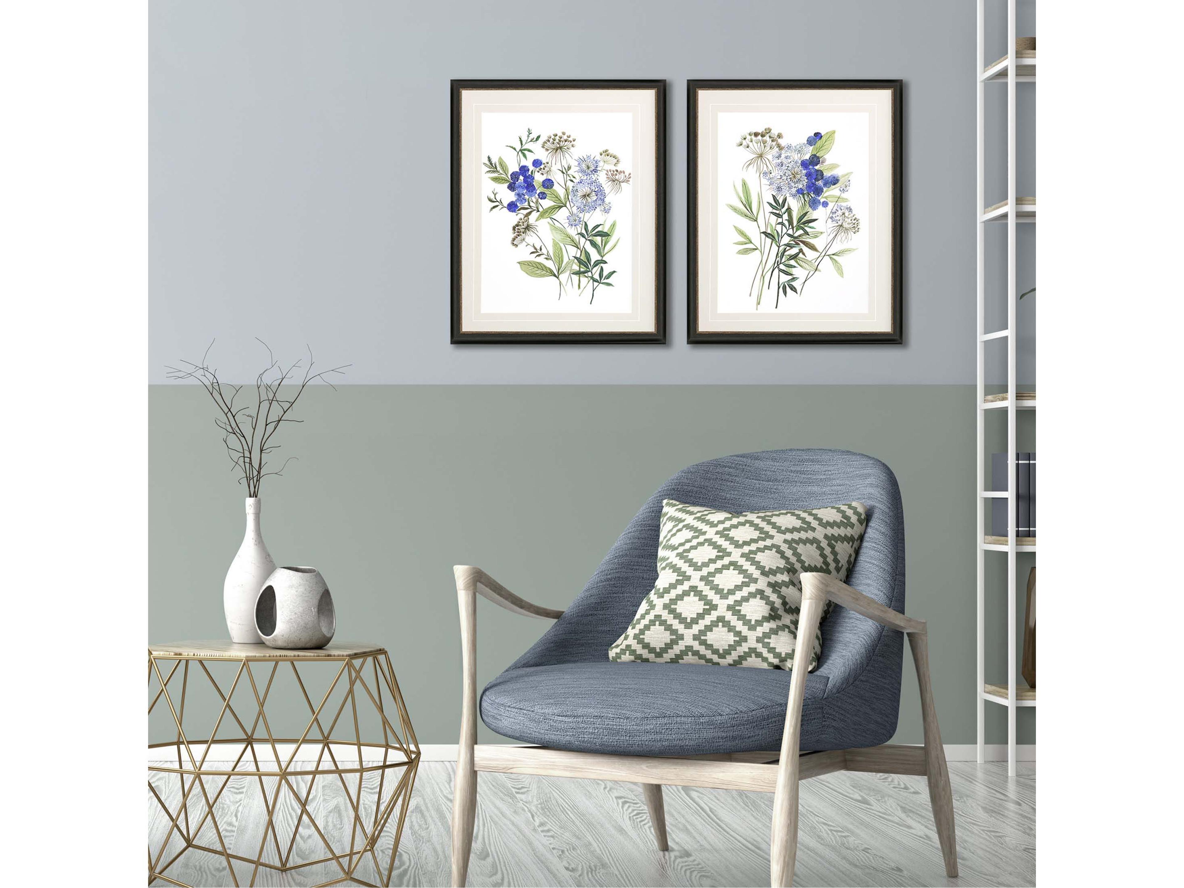 Paragon Florals Botana Wall Art Set of 2
