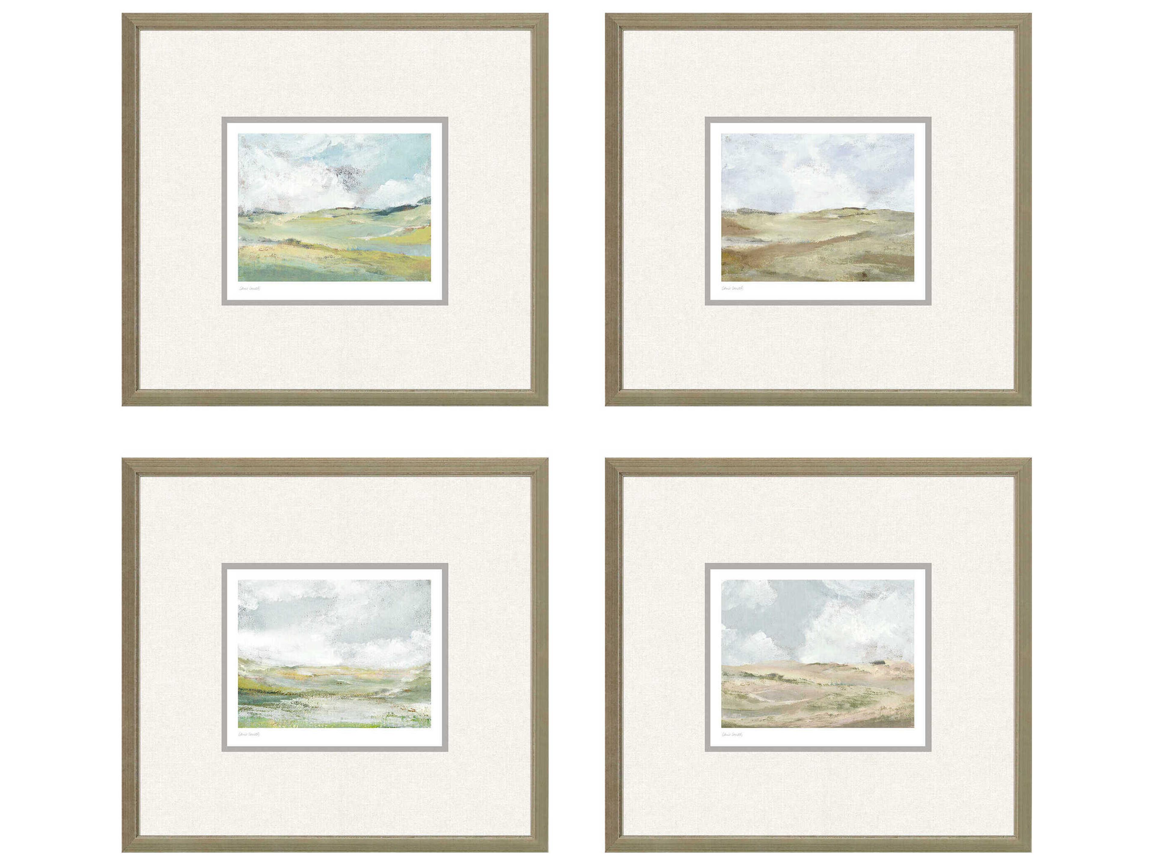 Landscapes Afternoon Wall Art Set of 4