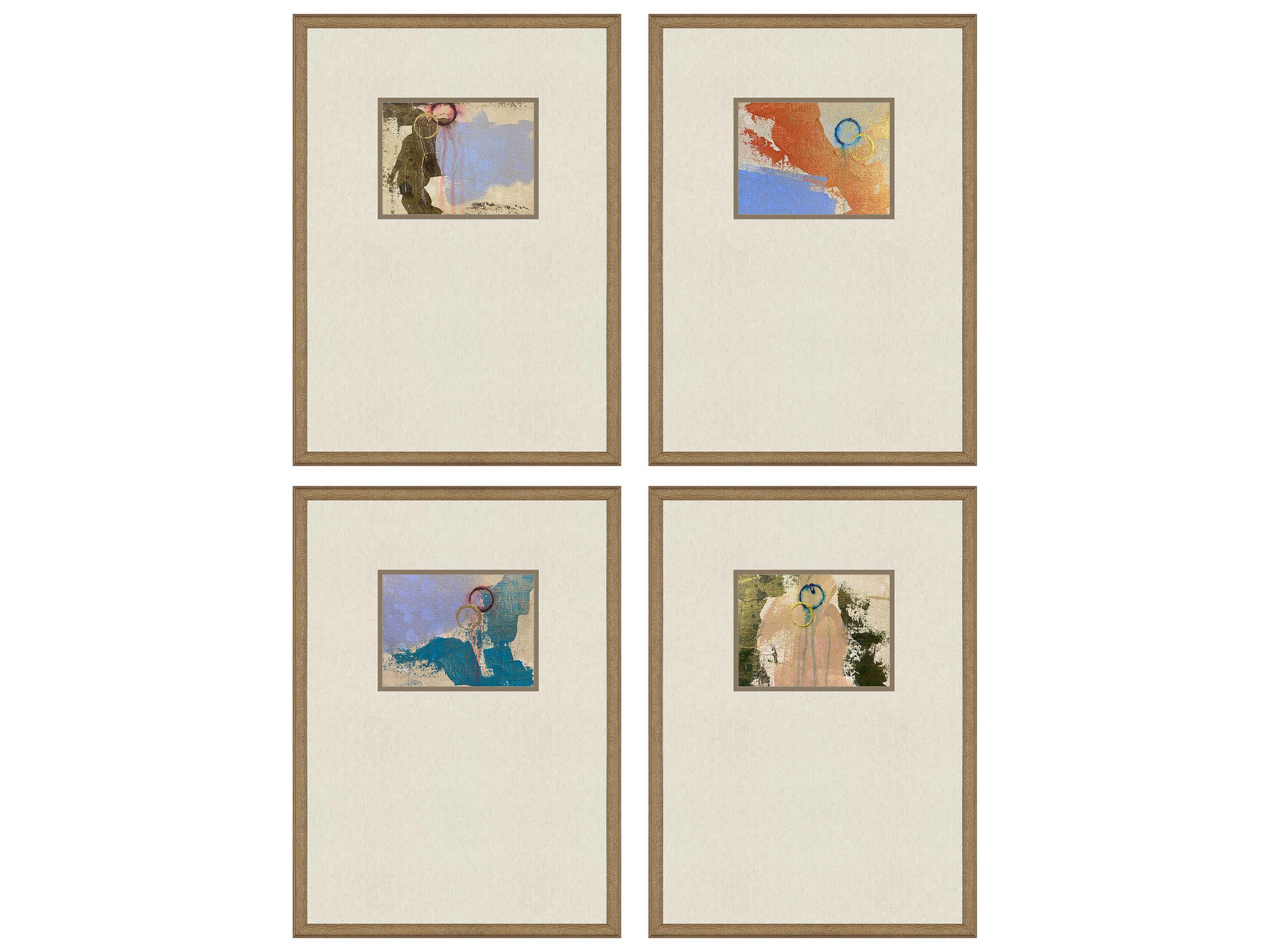 Paragon Abstract Discovery-II Wall Art Set of 4