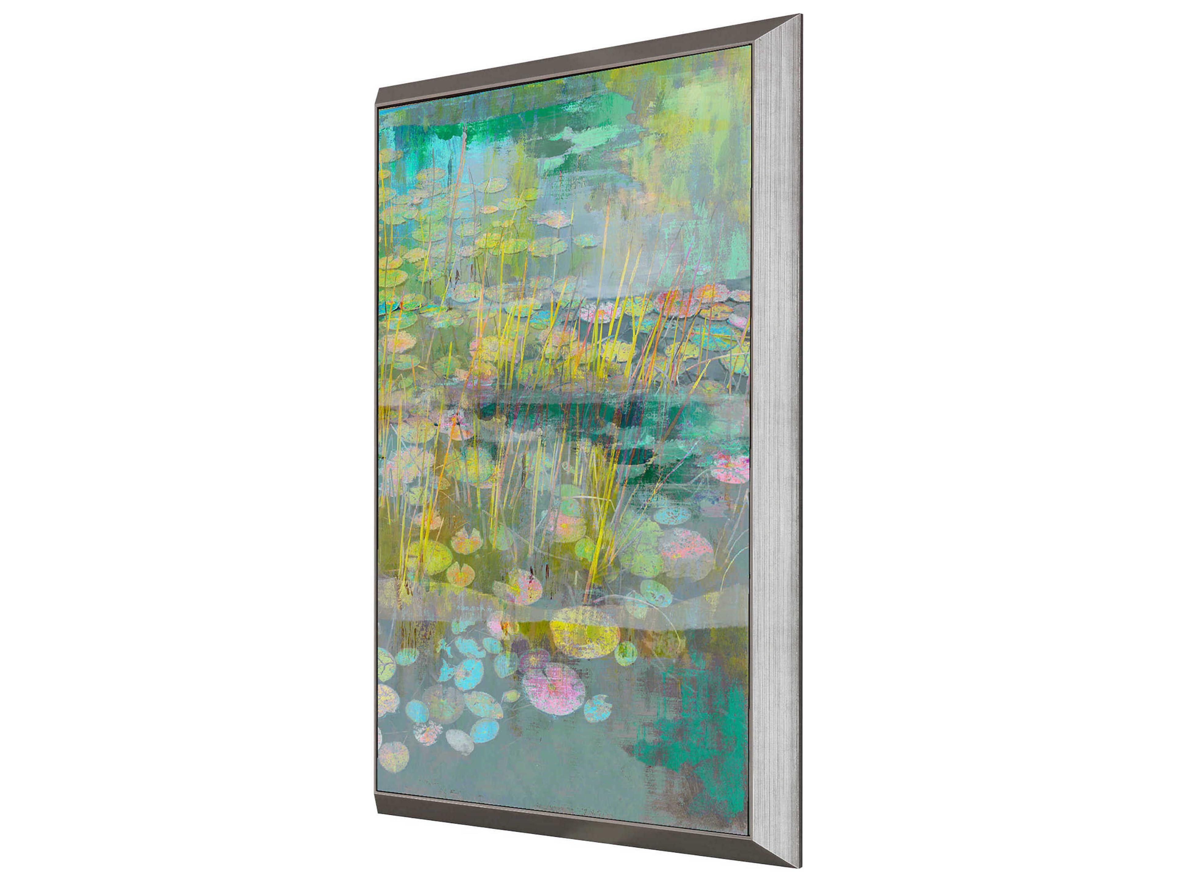 Paragon Waterside Reeds and Lilies-II Wall Art