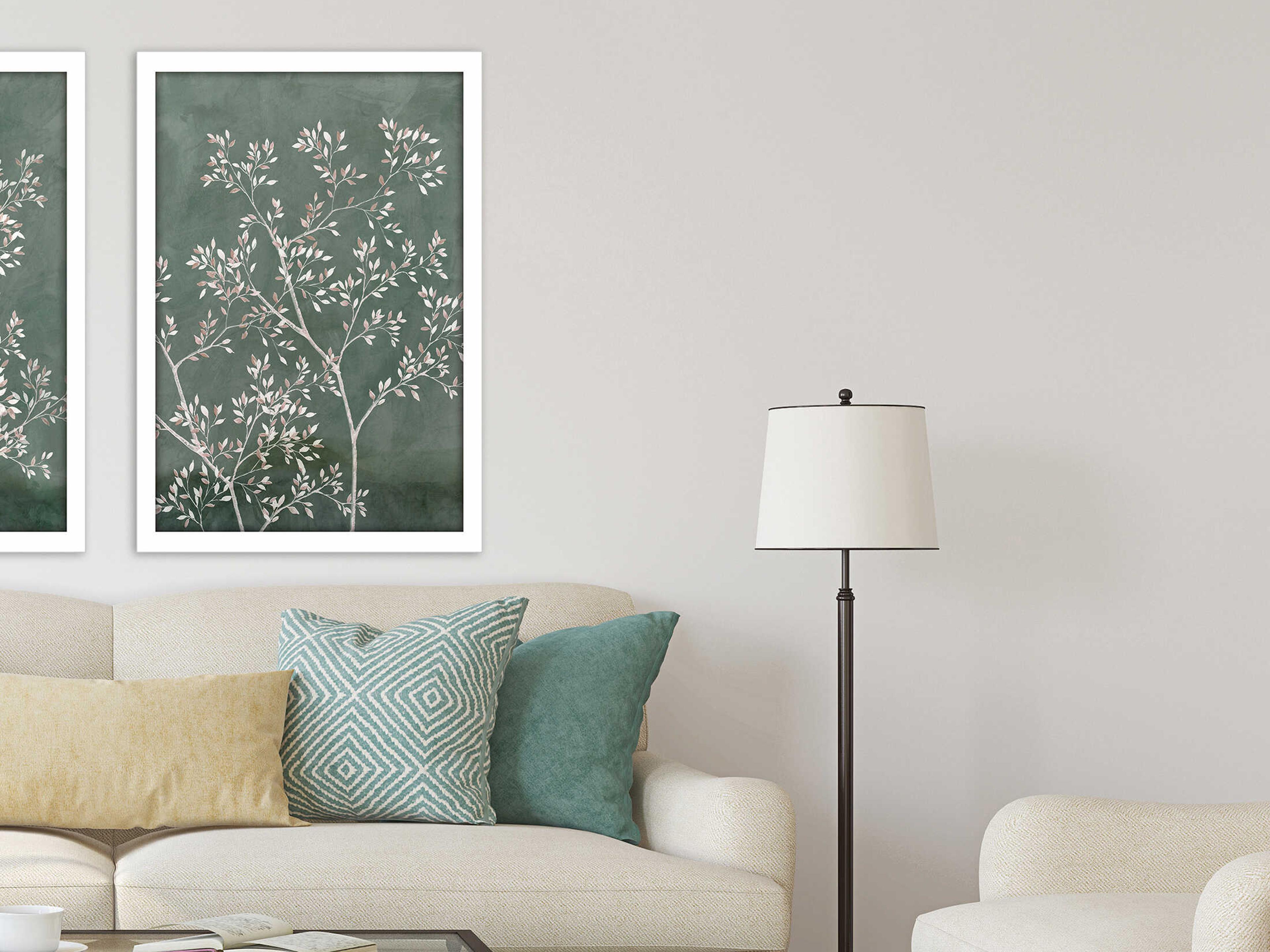 Paragon Florals Delicate Tree-II Wall Art