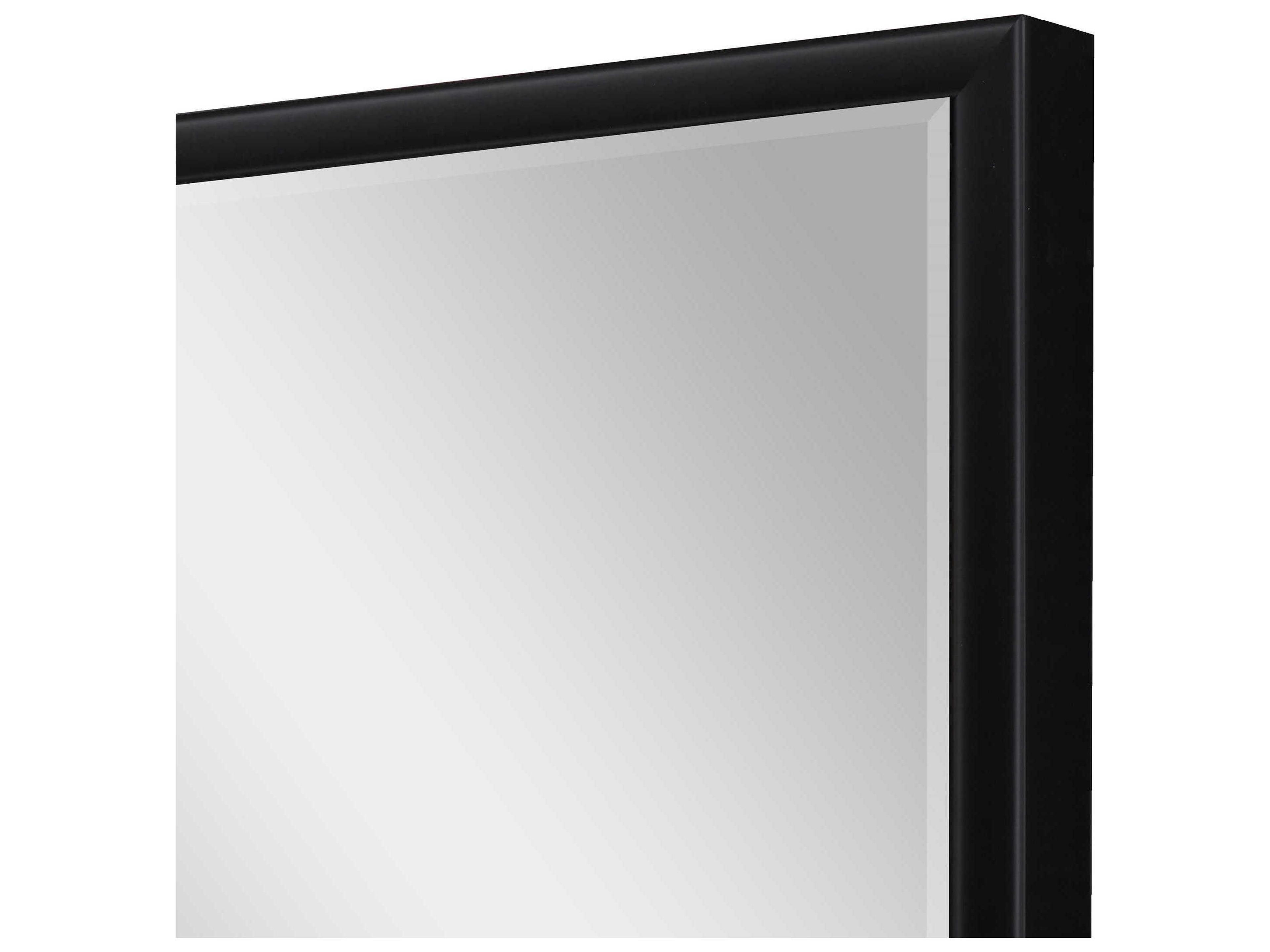 Paragon Black Rectangular Wall Mirror