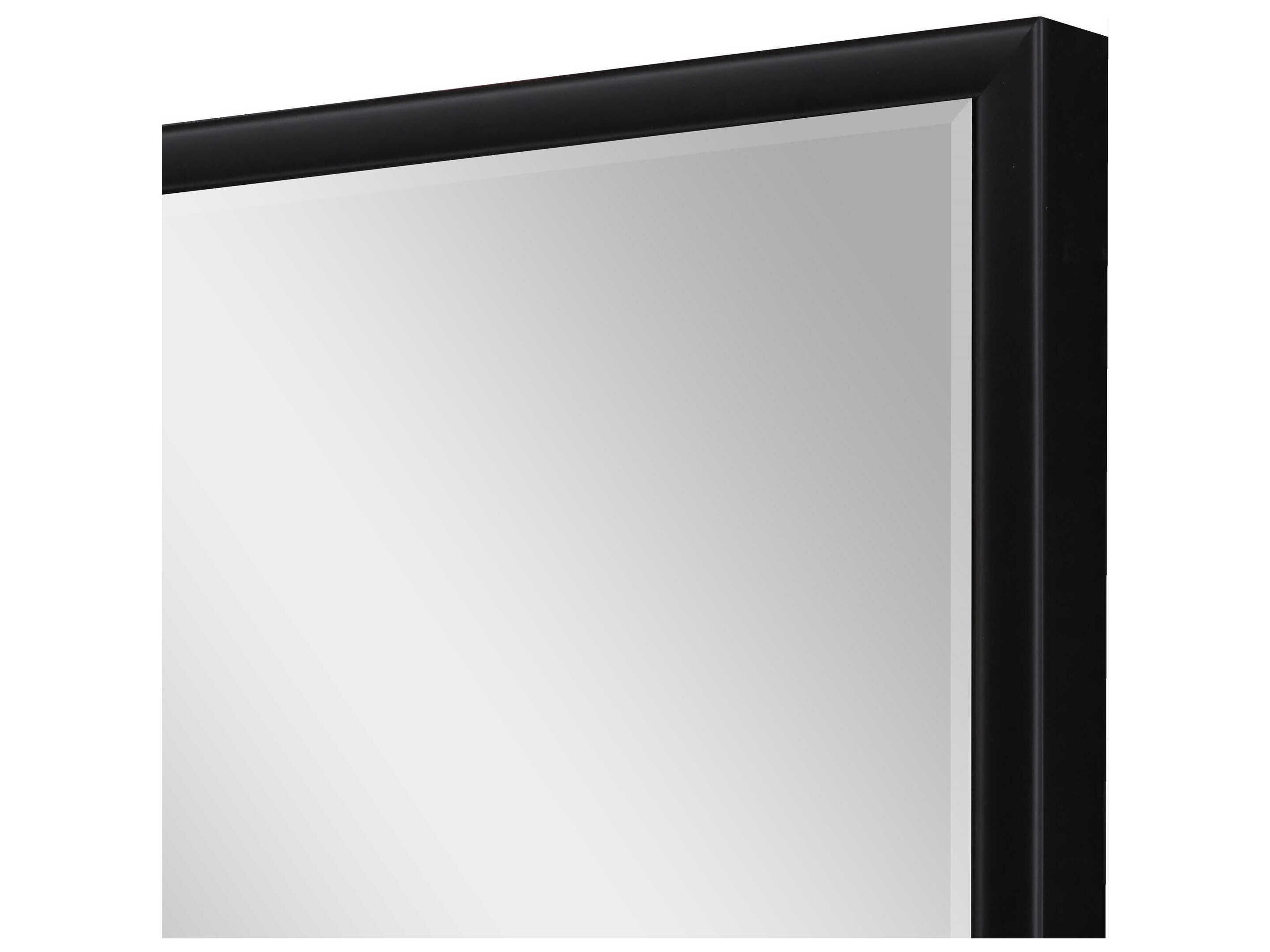 Paragon Black Rectangular Wall Mirror