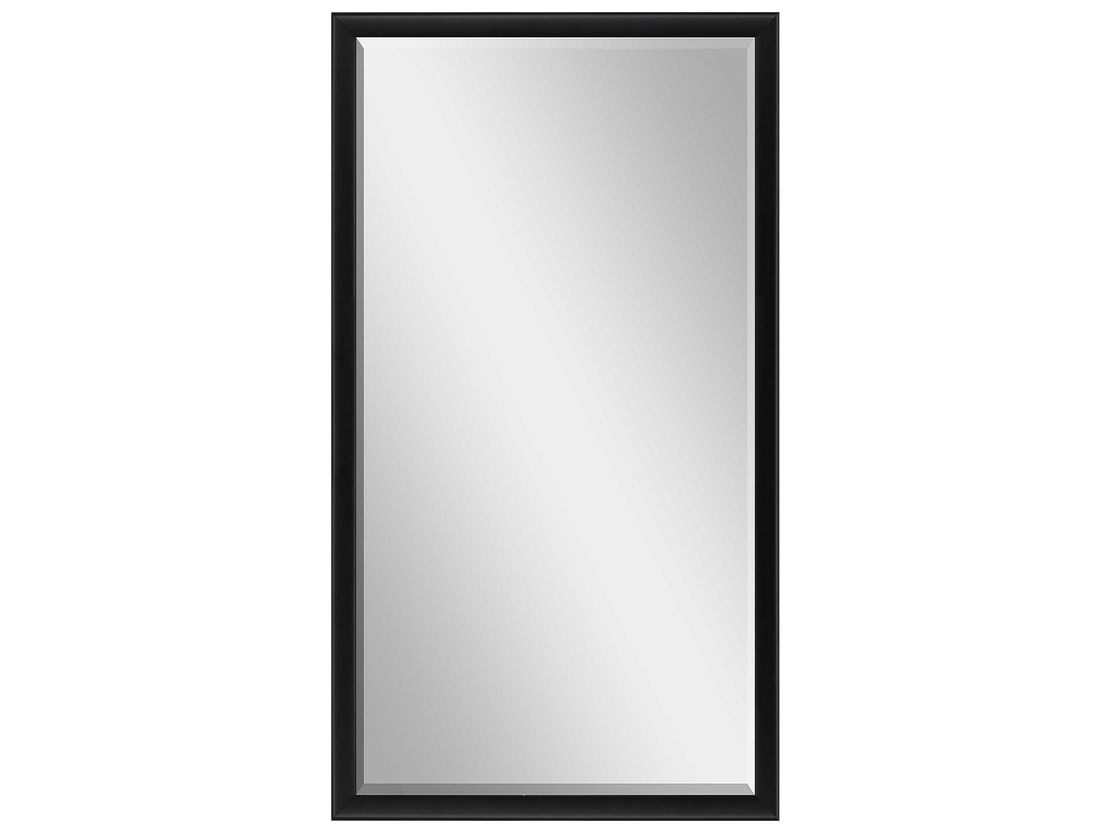 Paragon Black Rectangular Wall Mirror