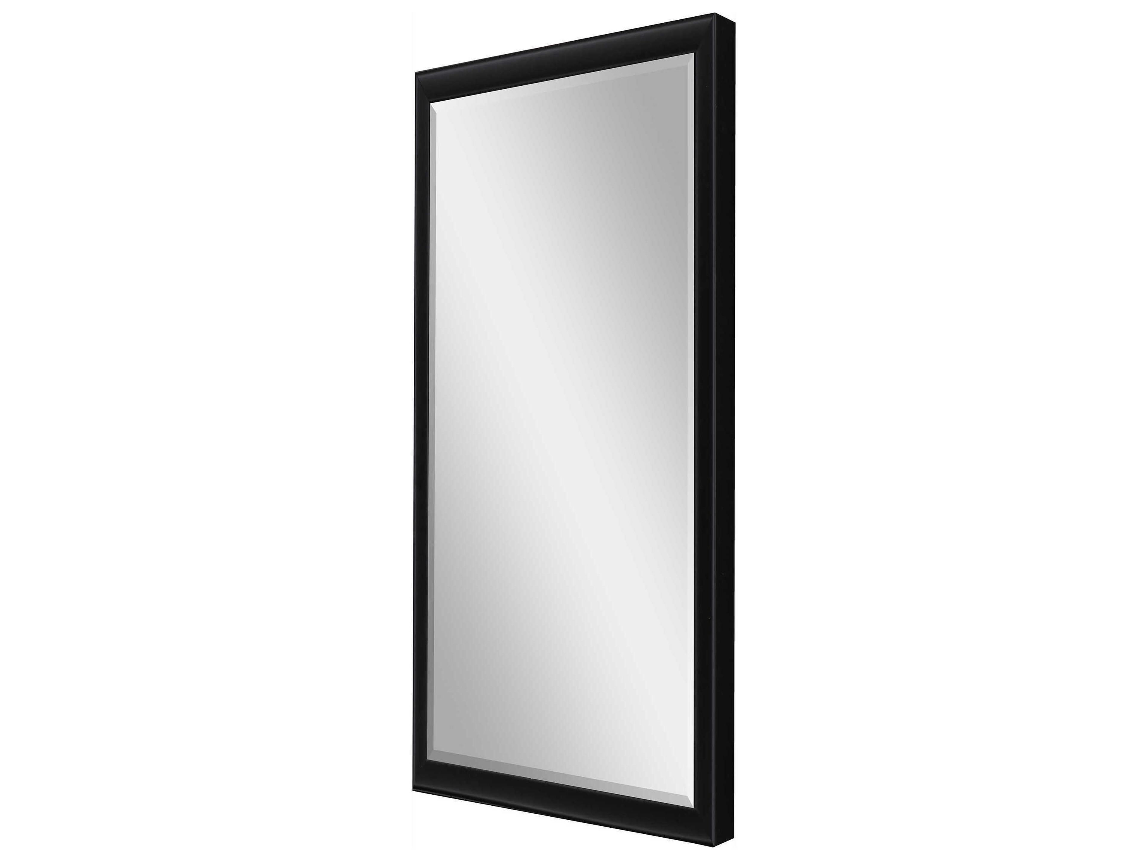 Paragon Black Rectangular Wall Mirror