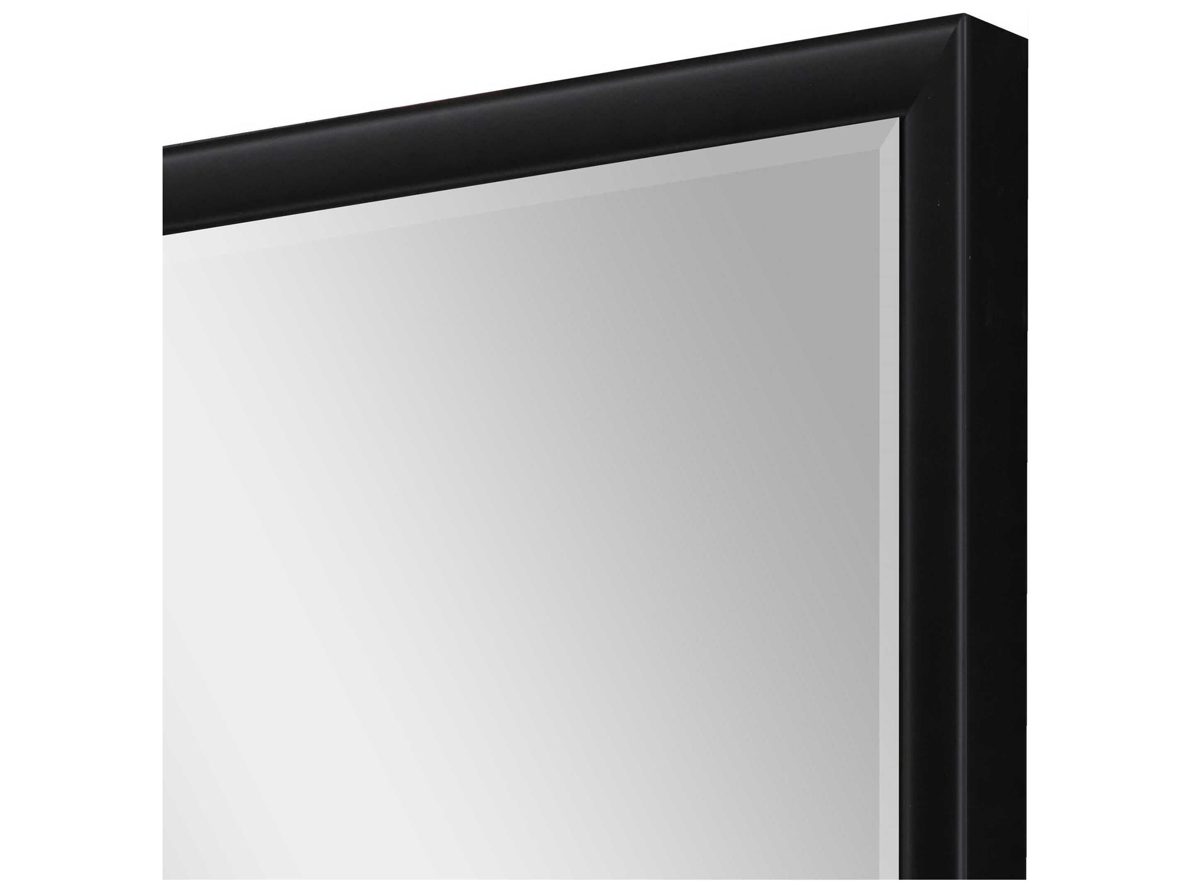 Paragon Black Rectangular Wall Mirror