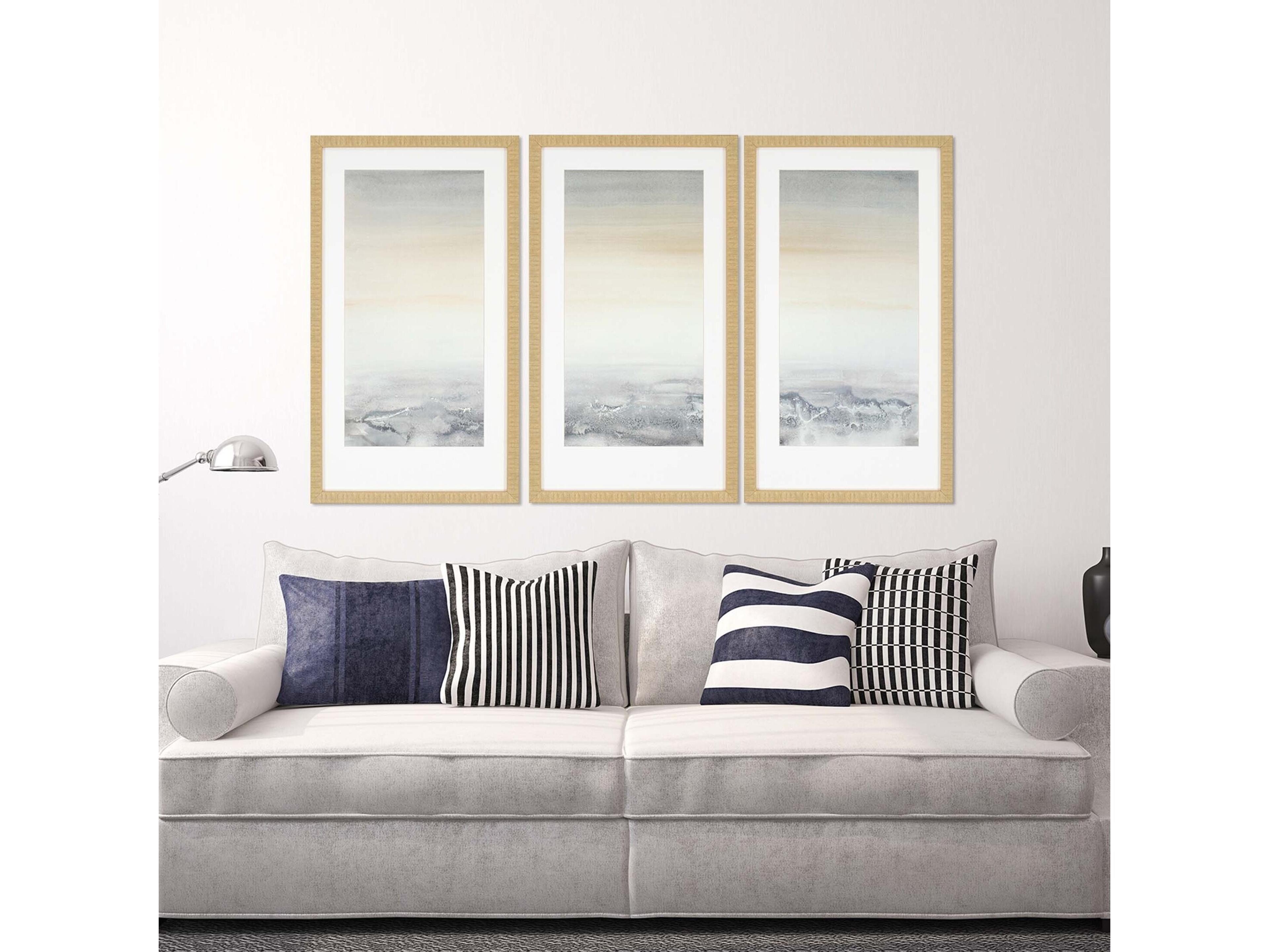 Paragon Abstract Sable Island Wall Art Set of 3