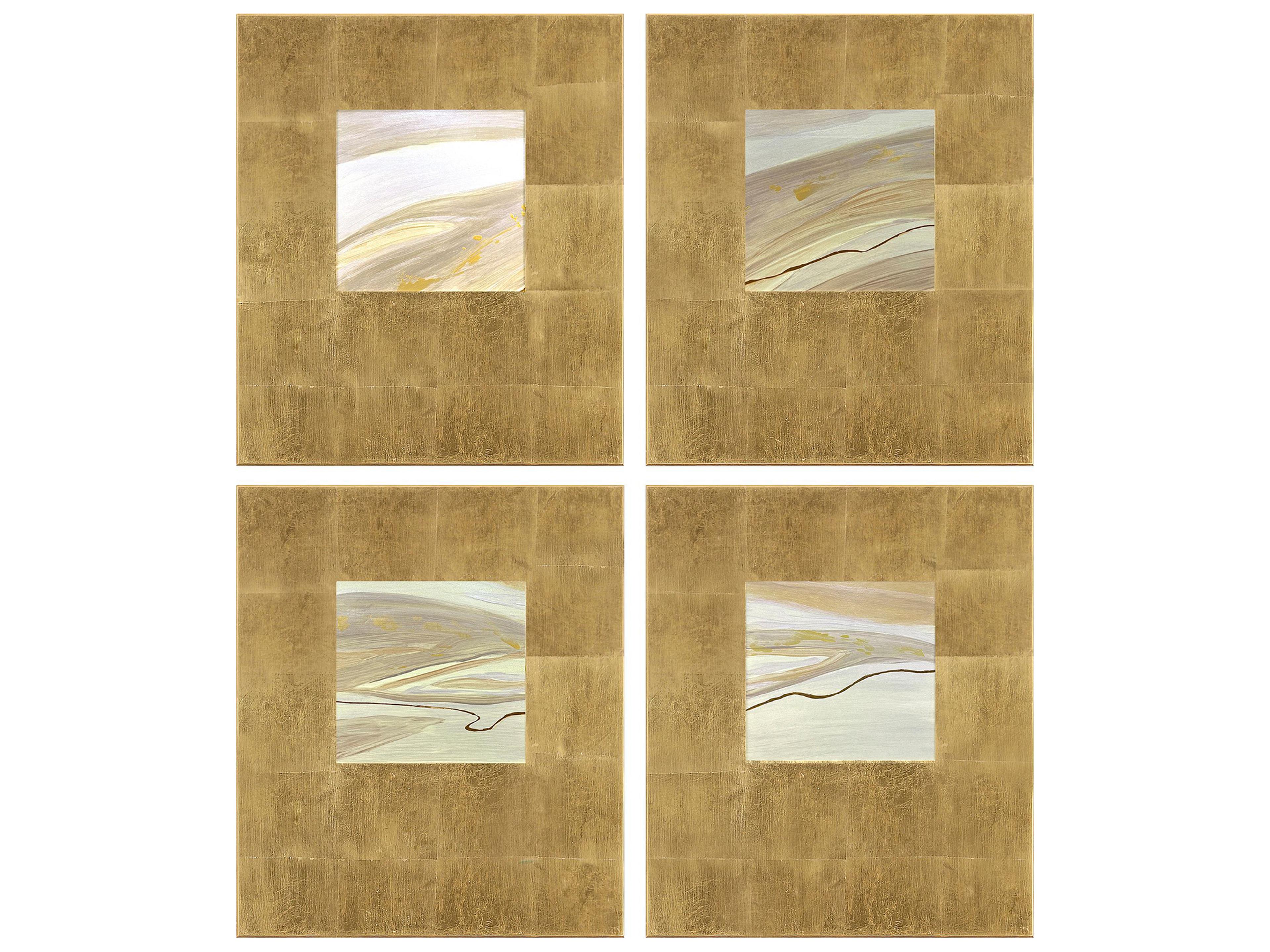Neutral Galaxy II Wall Sculpture - Set of 4