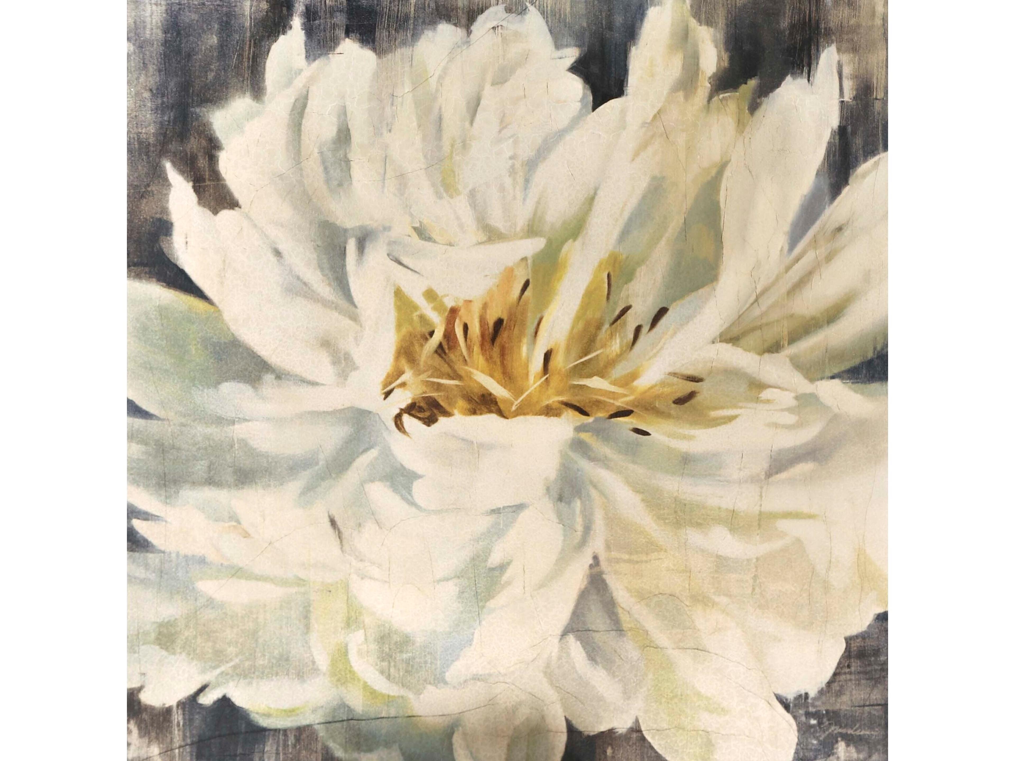 Florals Blooming Wood Wall Art