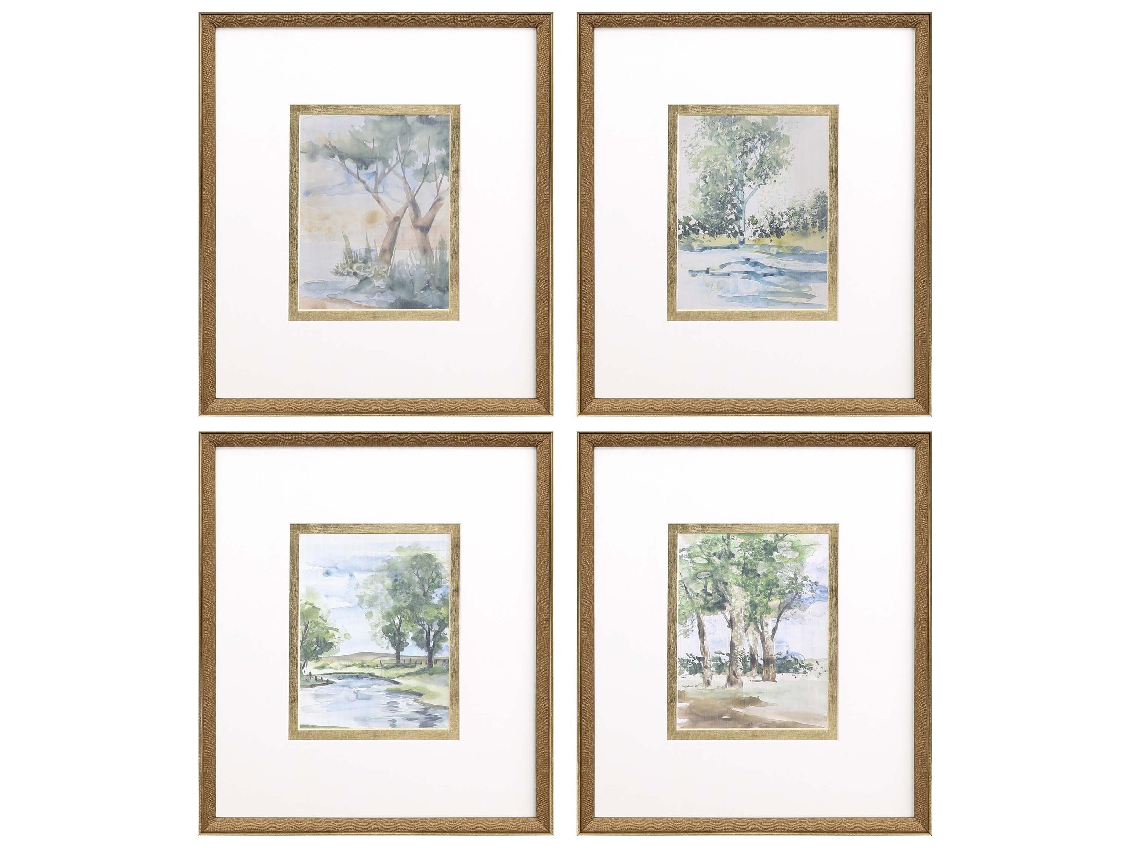 Along the Way-I Wall Art Set of 4